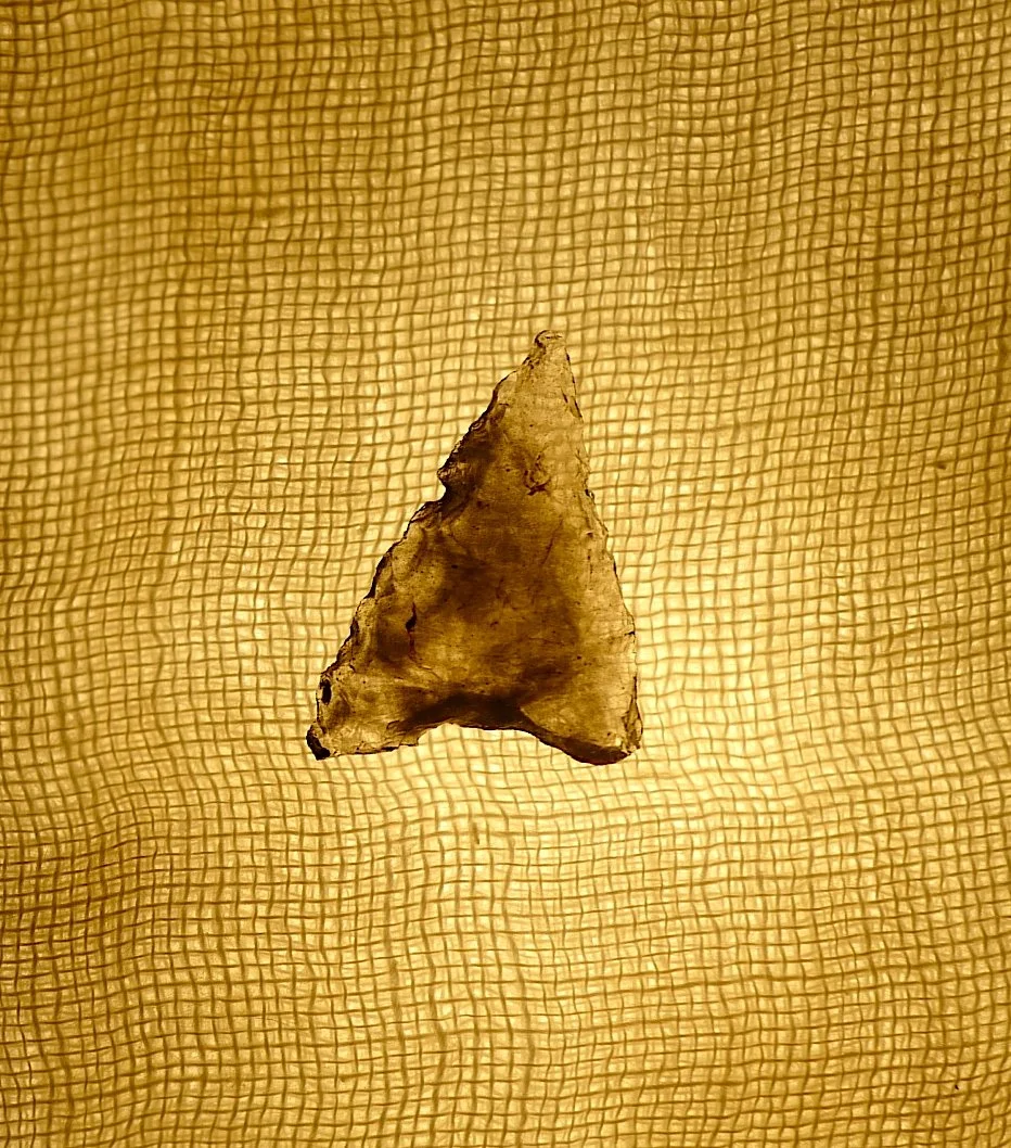 Obsidian Arrow Head from Jomon Period