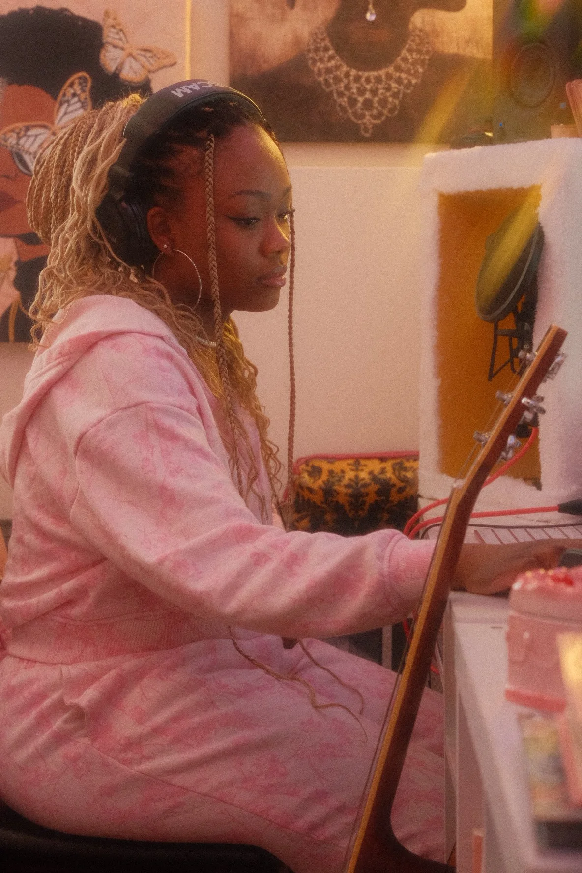 Hard at work! - (Photo taken by: Deonté "4k" Simmons)
