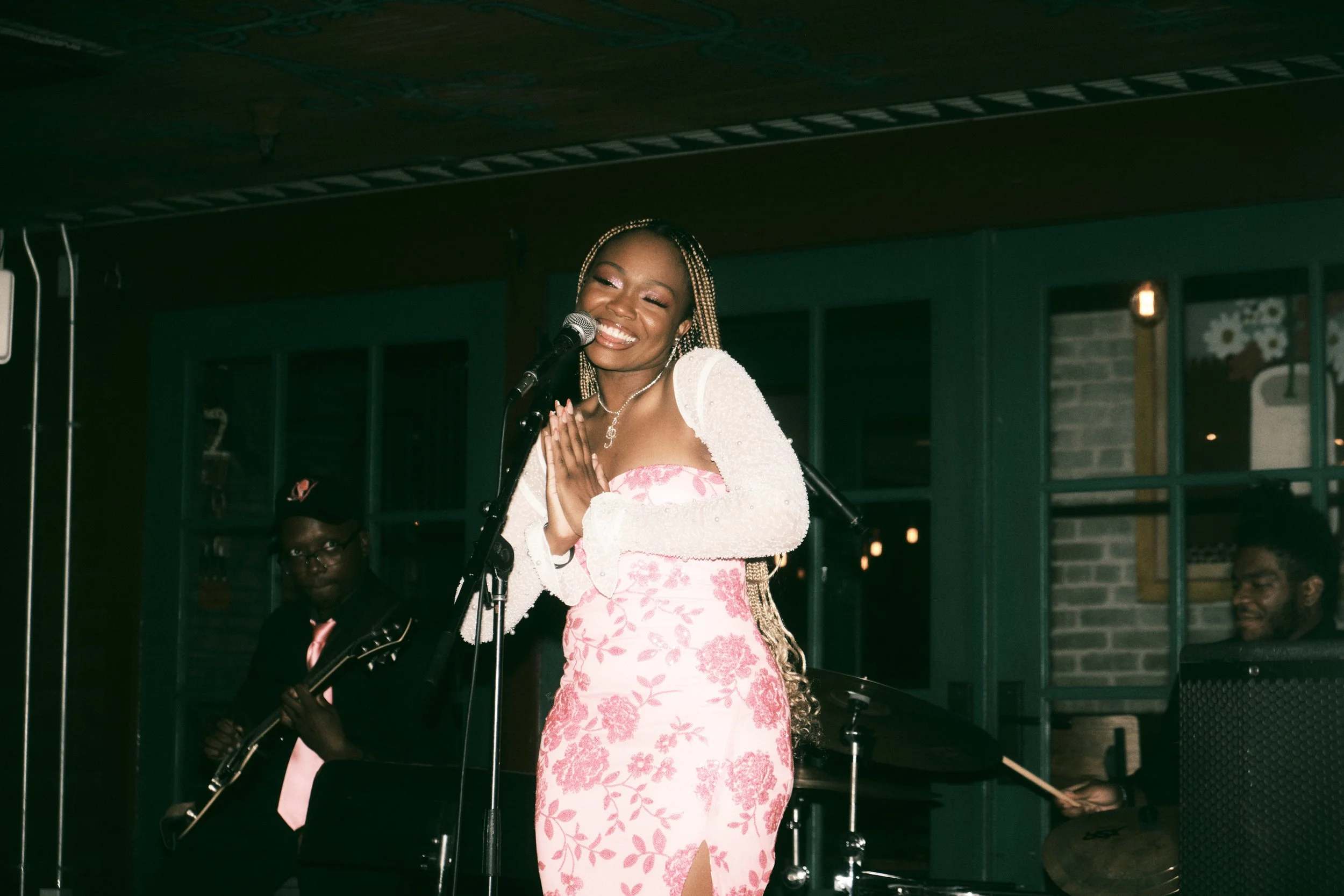 Thankful I get to do what I love. Thank you Lord! (click image to watch her perform her song "Figure It Out")  - (Photo taken by: Lindy Forriest II)