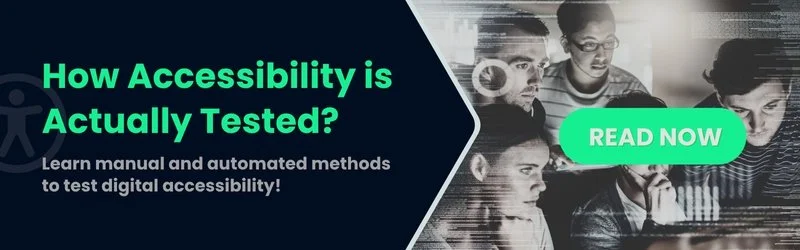 How Accessibility is  Actually Tested? - test Evolve