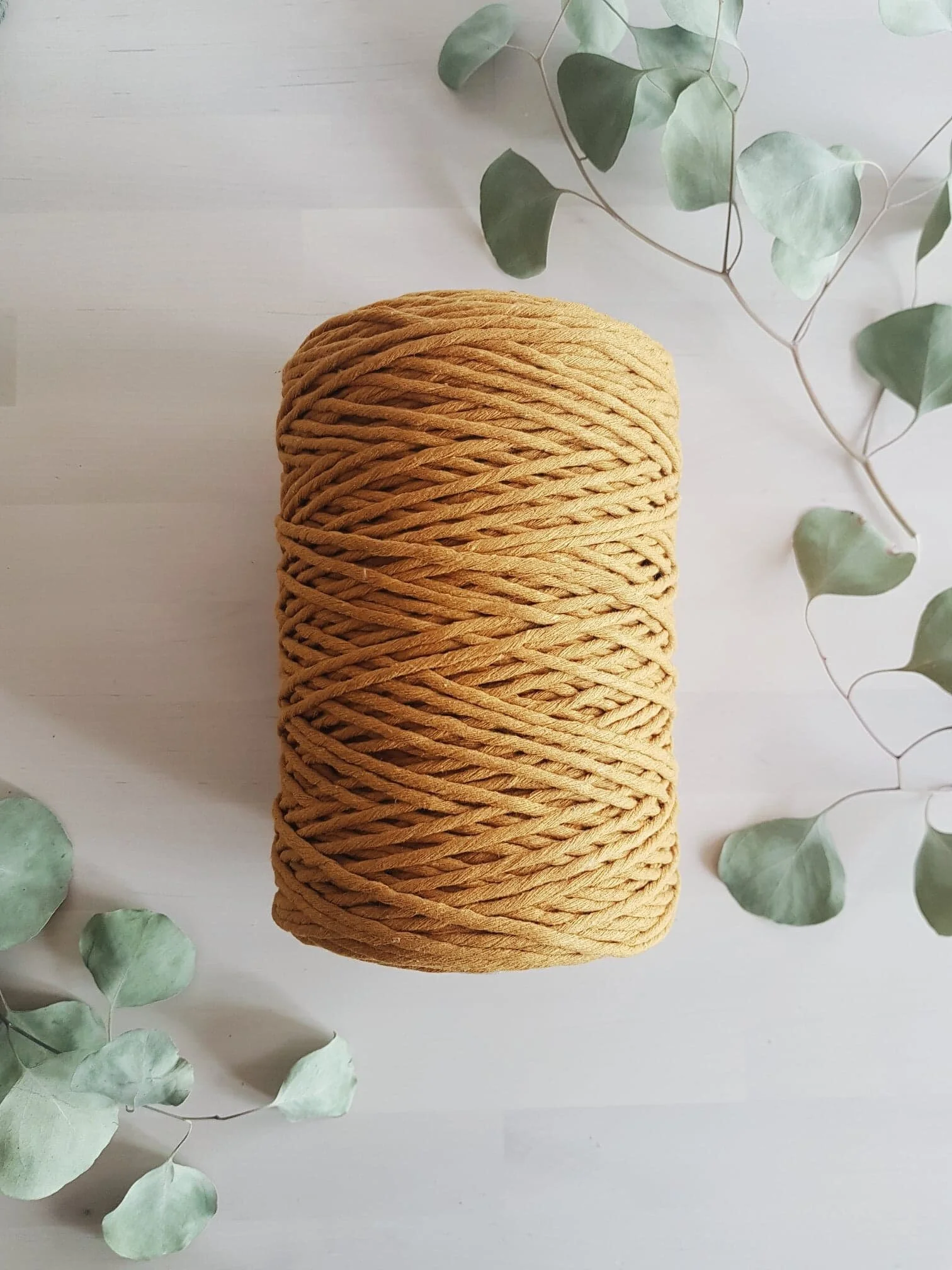 3mm colored Rope - mustard