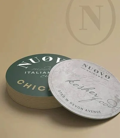 Nuovo Chicago Restaurant Logo and Branding