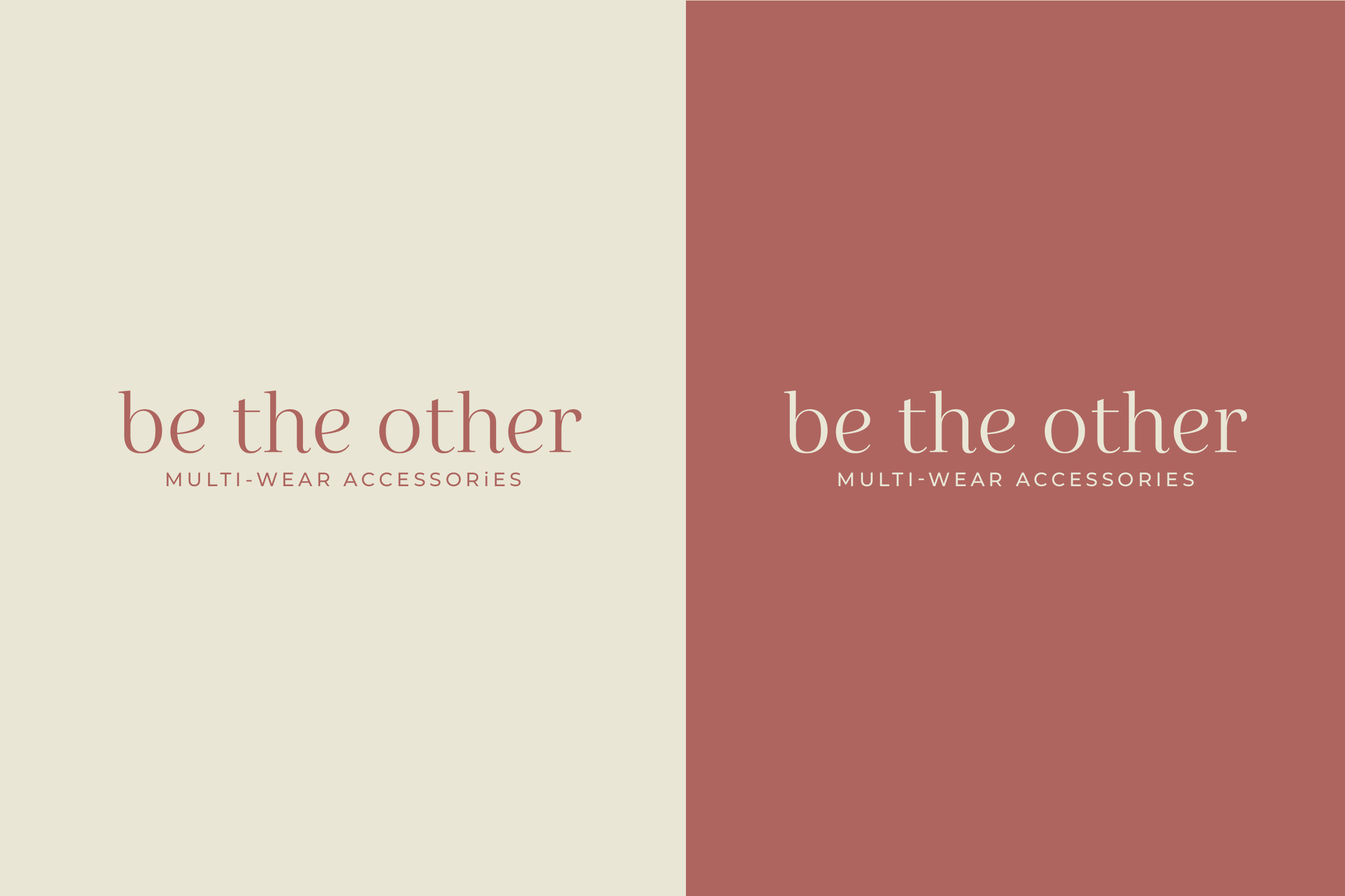 Be The Other logo + brand colours
