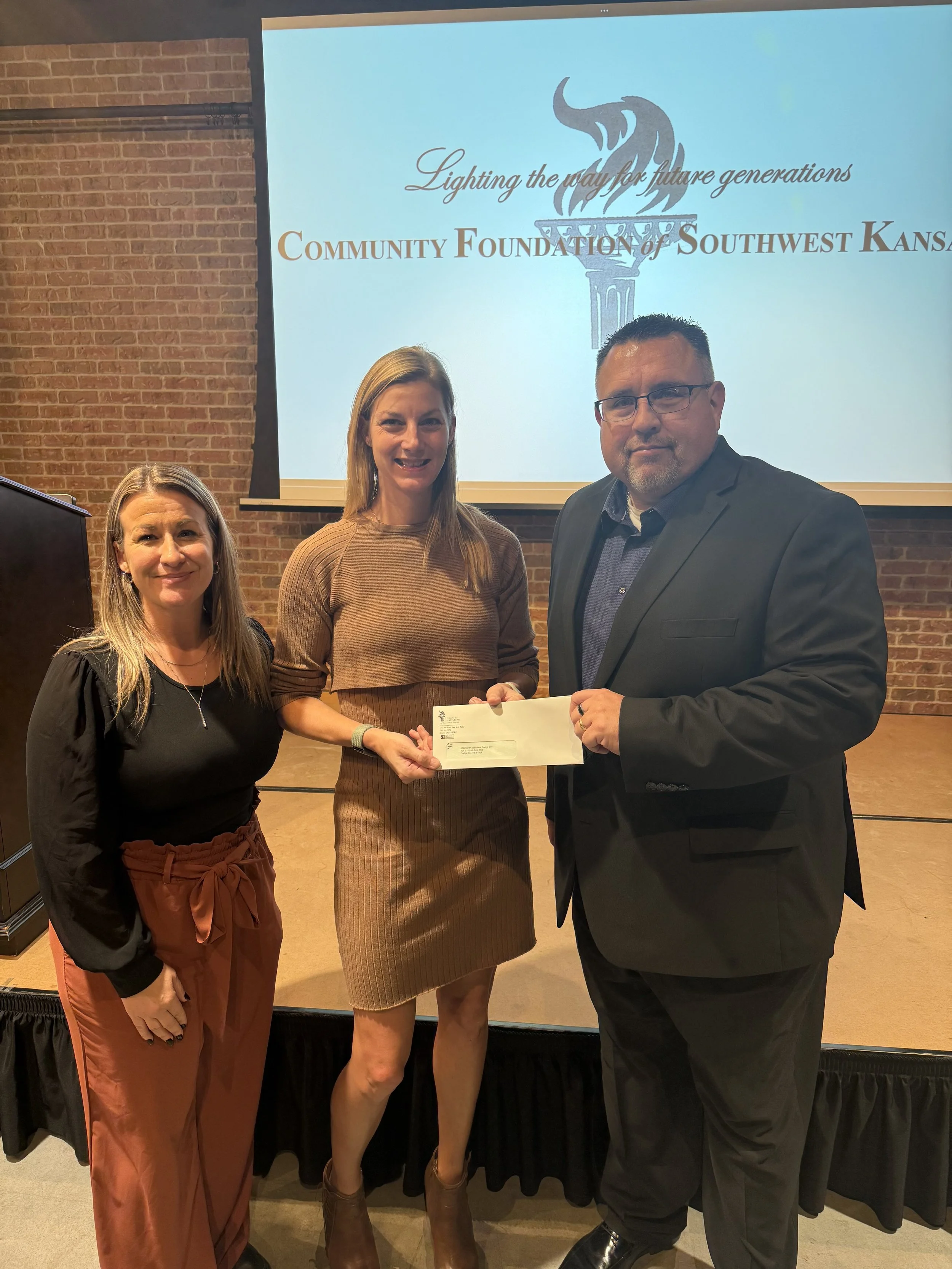 CCDC receives a Community Foundation of Southwest Kansas grant