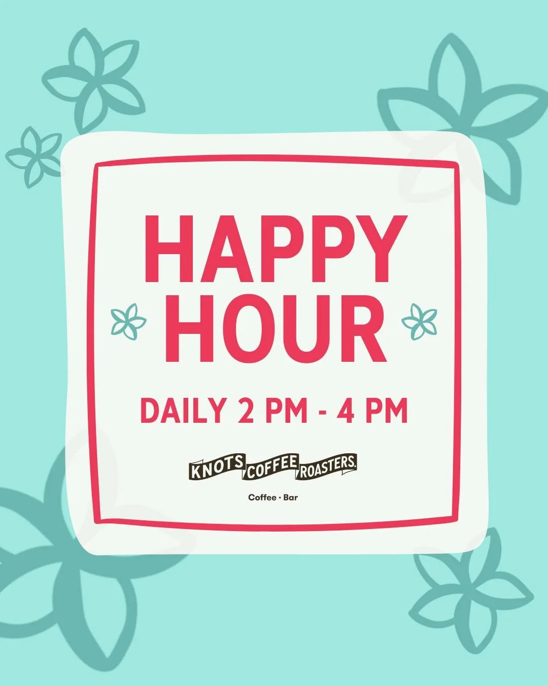 Enjoy discounted beers and cocktails, as well as a few non-alcoholic drinks and food. Menu available on our website!
