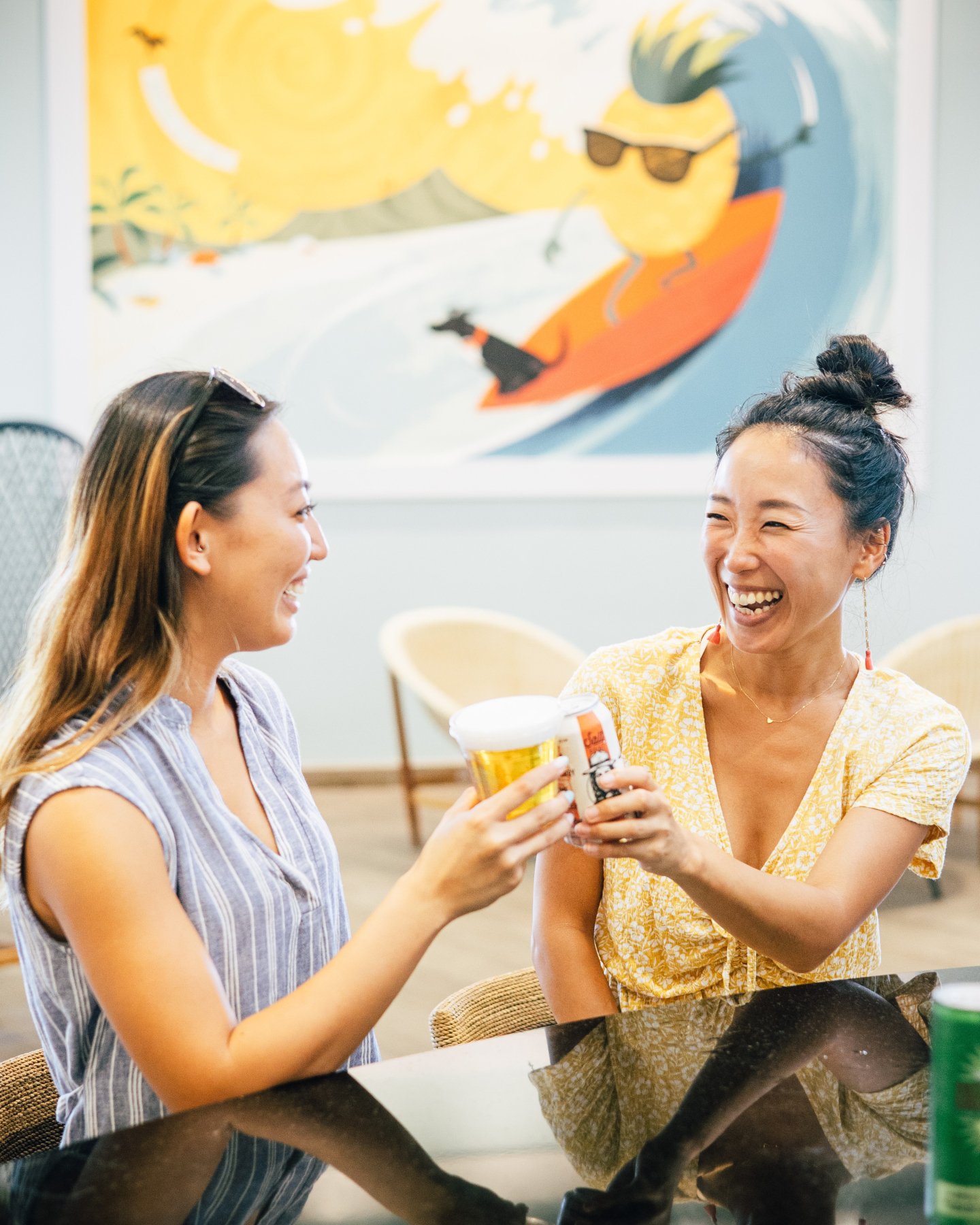 Cheers to daily happy hour at Knots! Menu available on our website.