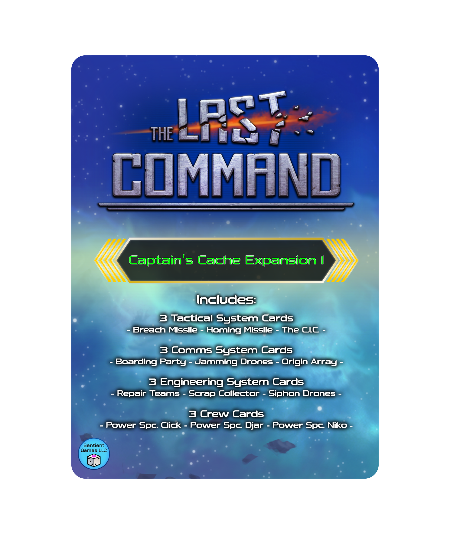 Captain's Cache Expansion 1 - Pack of 13 cards (Worldwide)