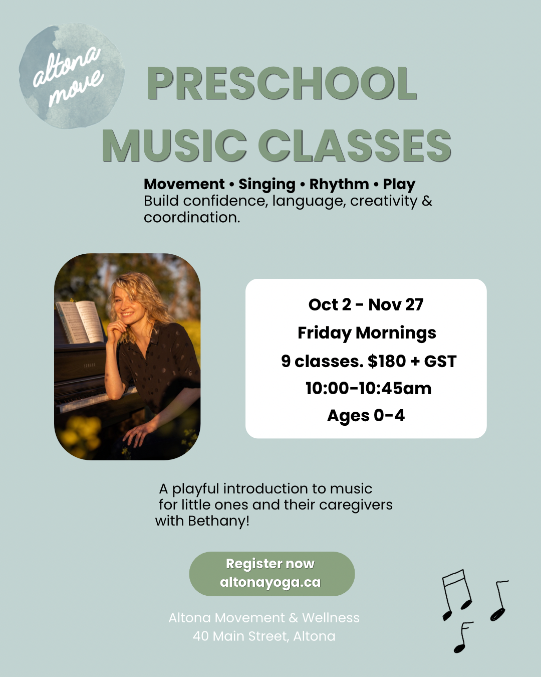 Preschool Music Classes