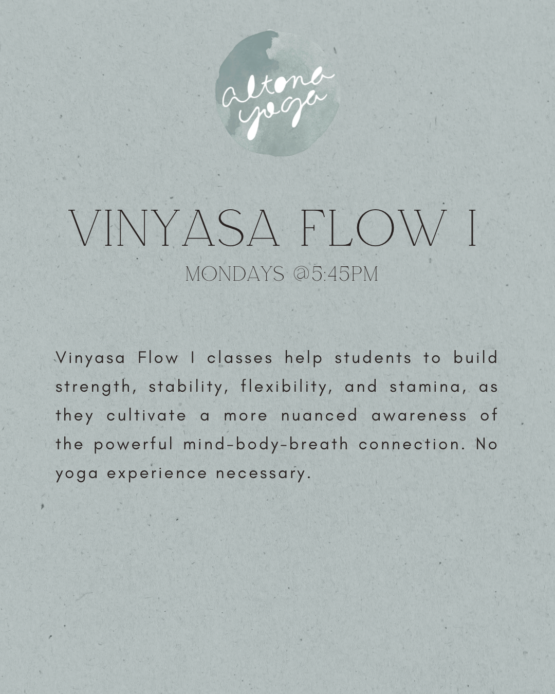 Vinyasa Flow l