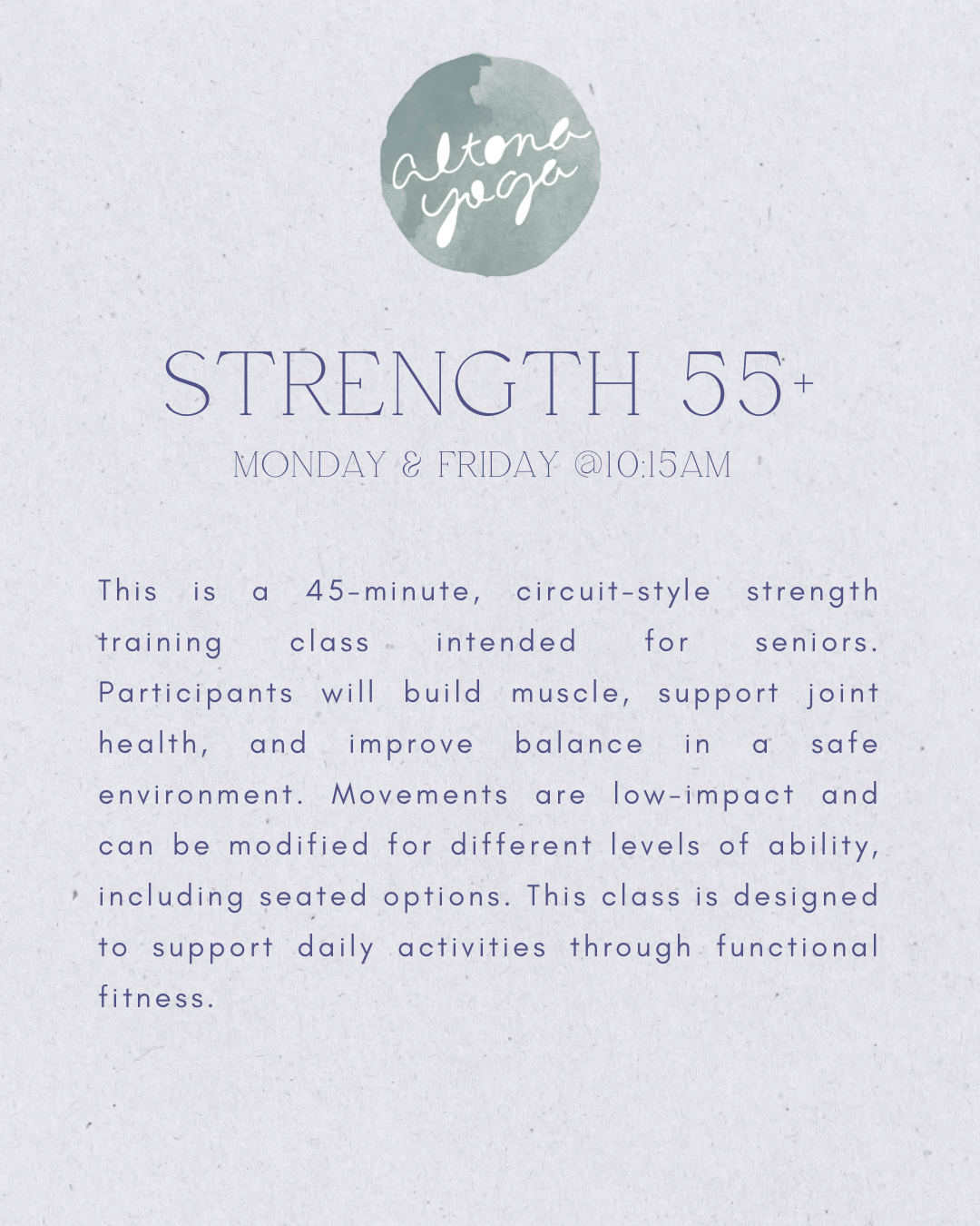 Strength 55+