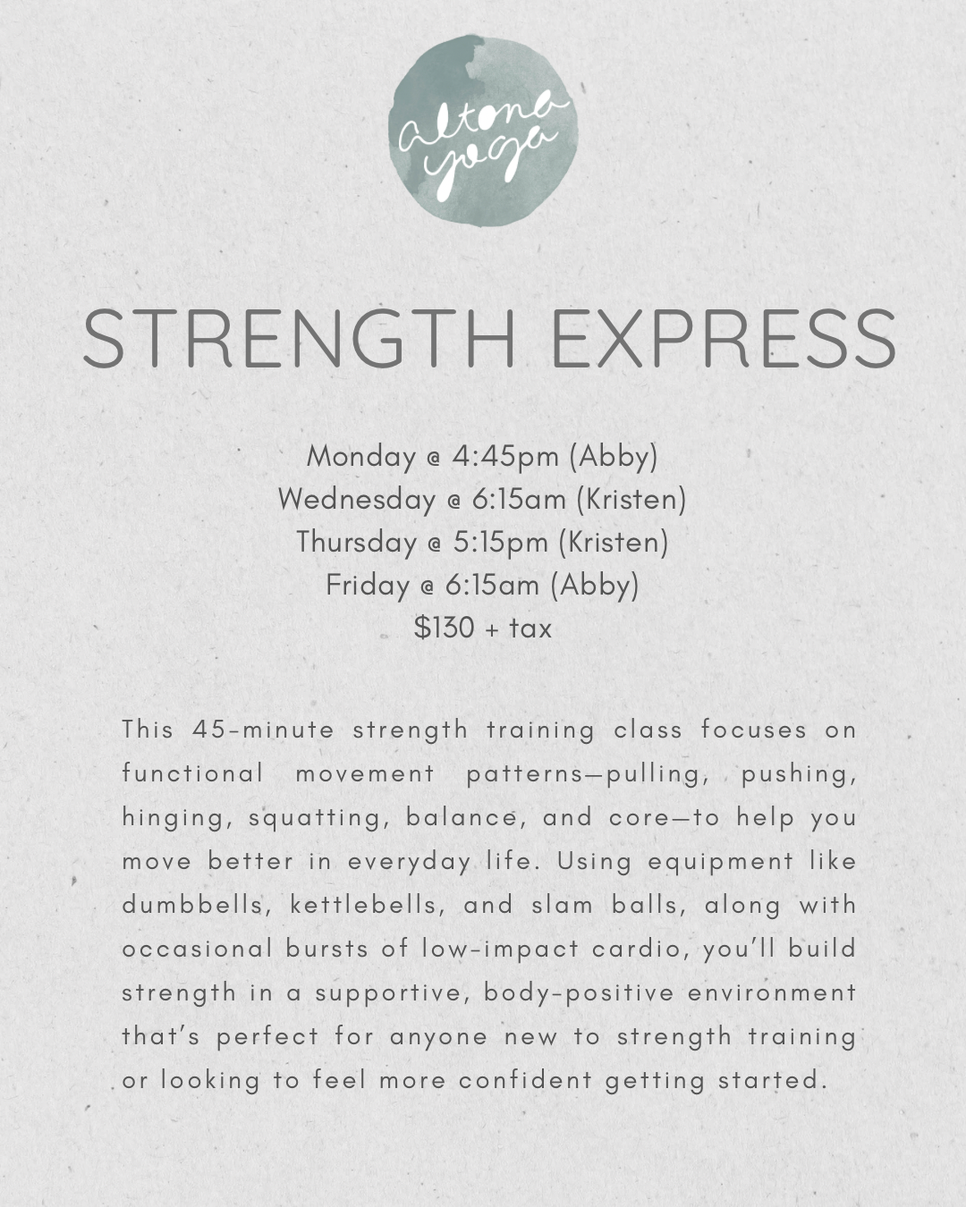 Strength Express