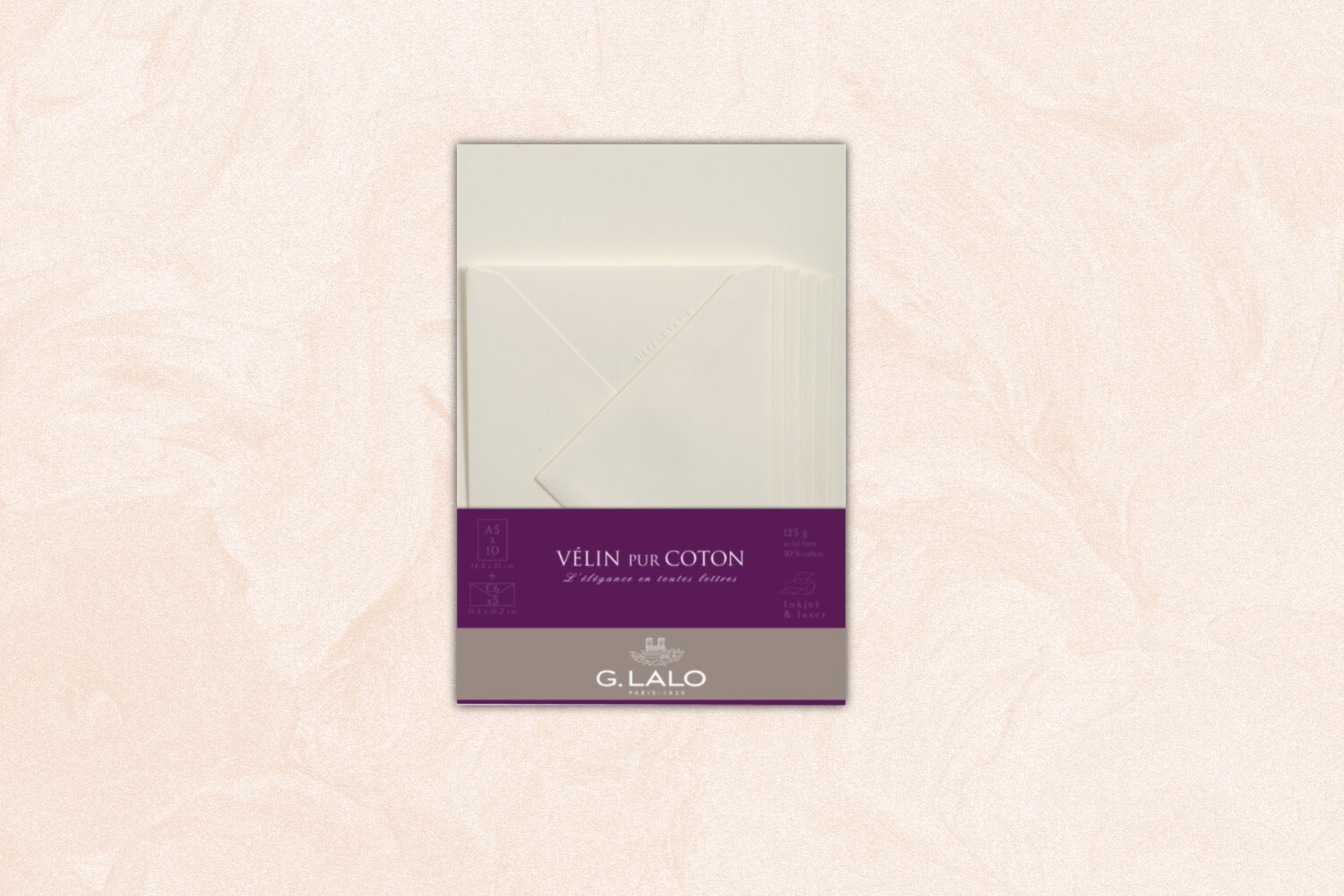 G. Lalo - Velin Pur Coton Writing Paper Set — Libraries and Archives Paper  Company