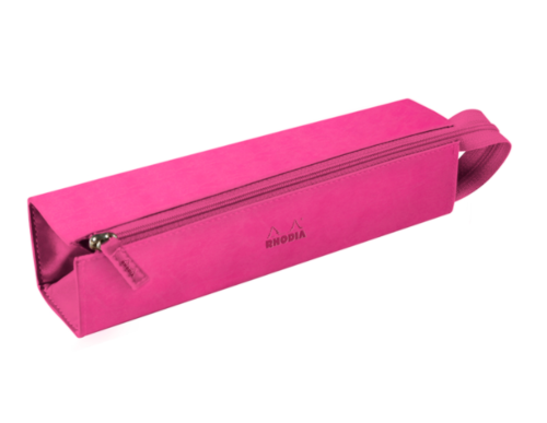 Leather Pencil Case - Pink – The Above Normal