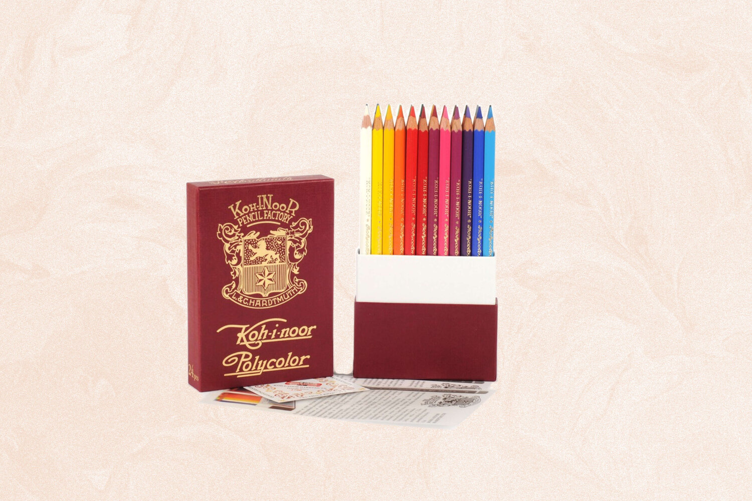 Koh-I-Noor Polycolor Colored Pencil Tin Set of 24