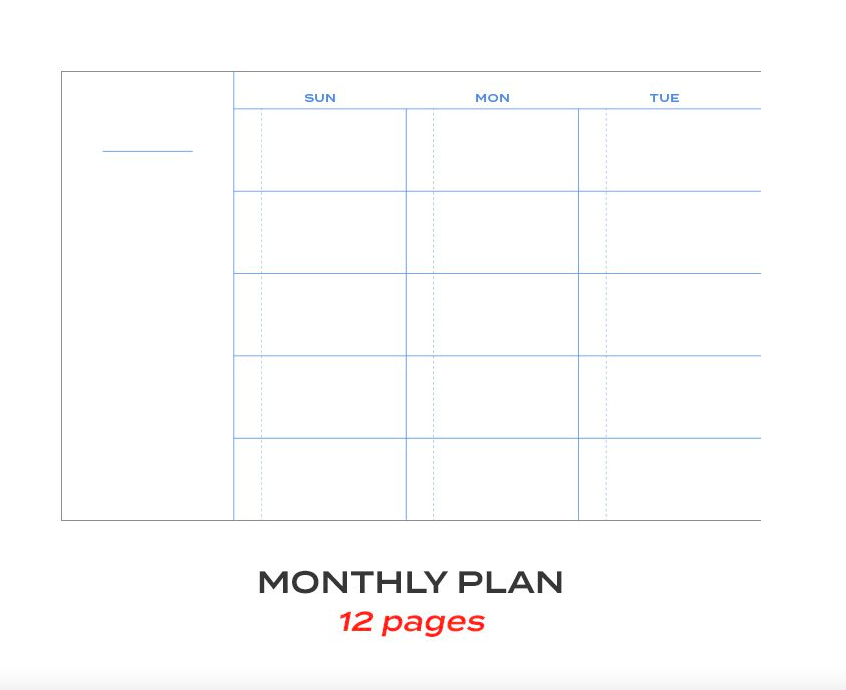 Iconic Weekly Archive Planner — Libraries and Archives Paper Company