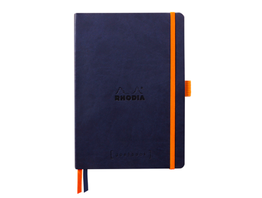 Rhodia A5 Hardcover Goalbook- Black