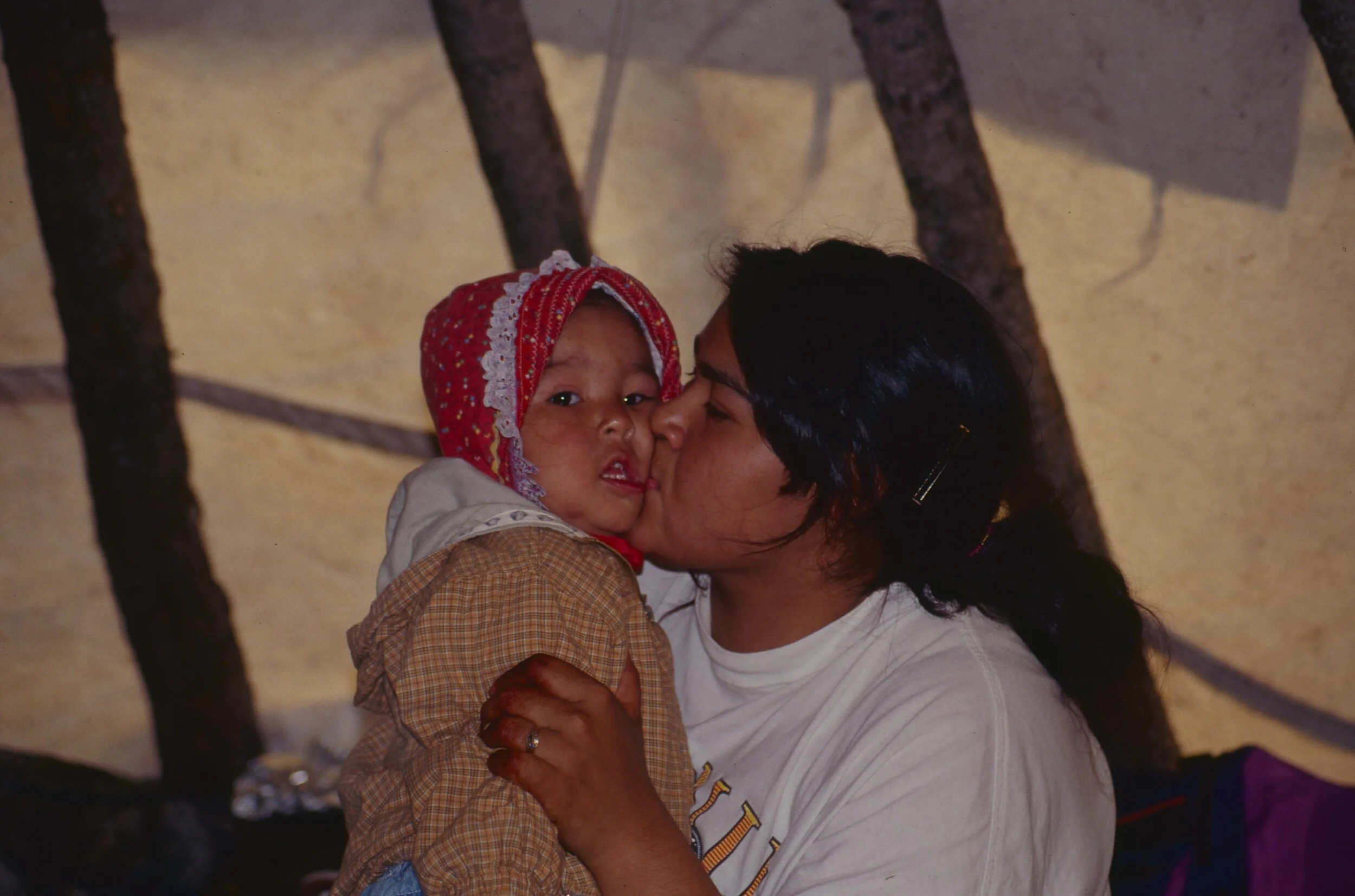 Ruby and [Name Unknown] at Camp