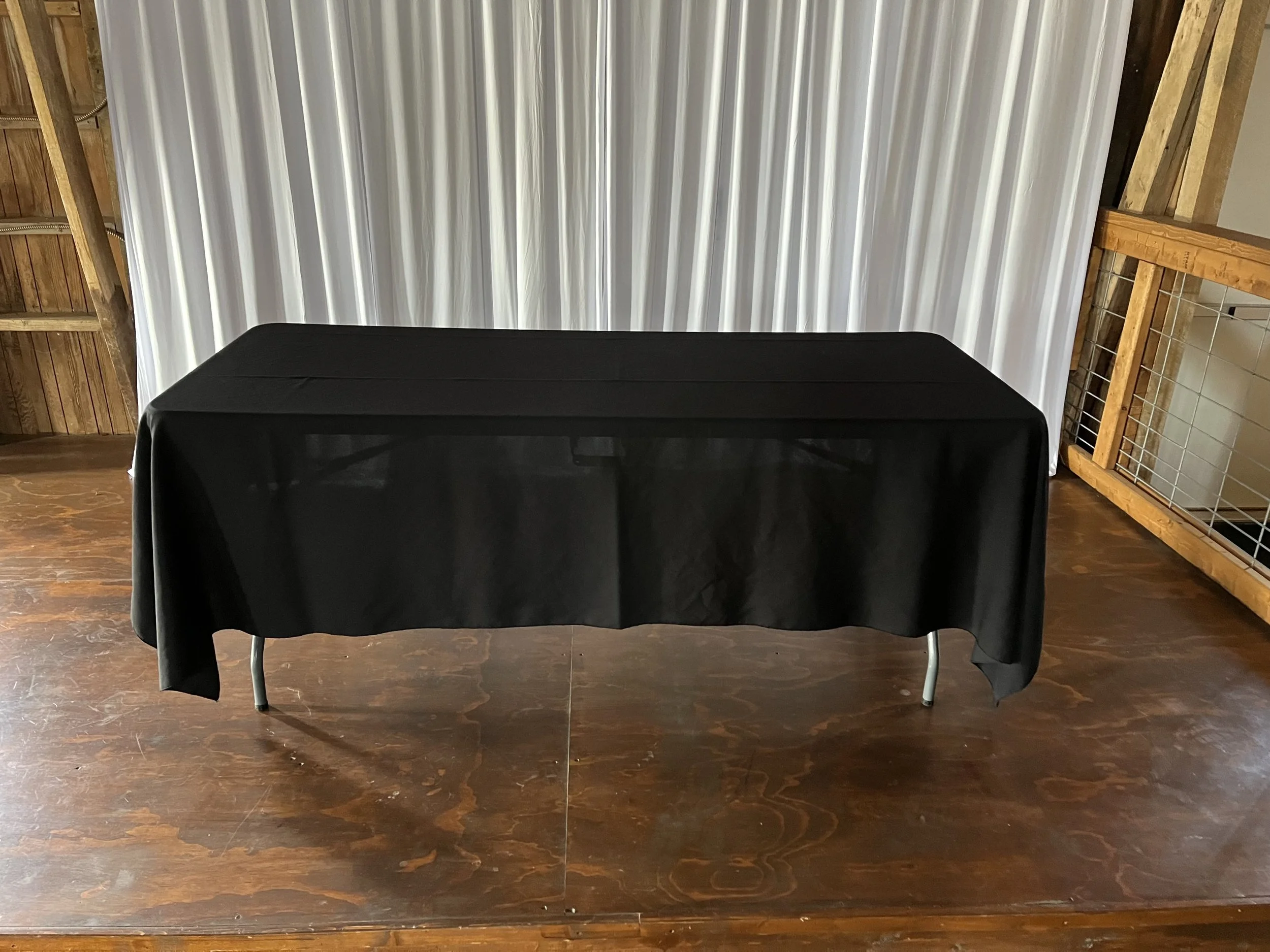 Black Tablecloth