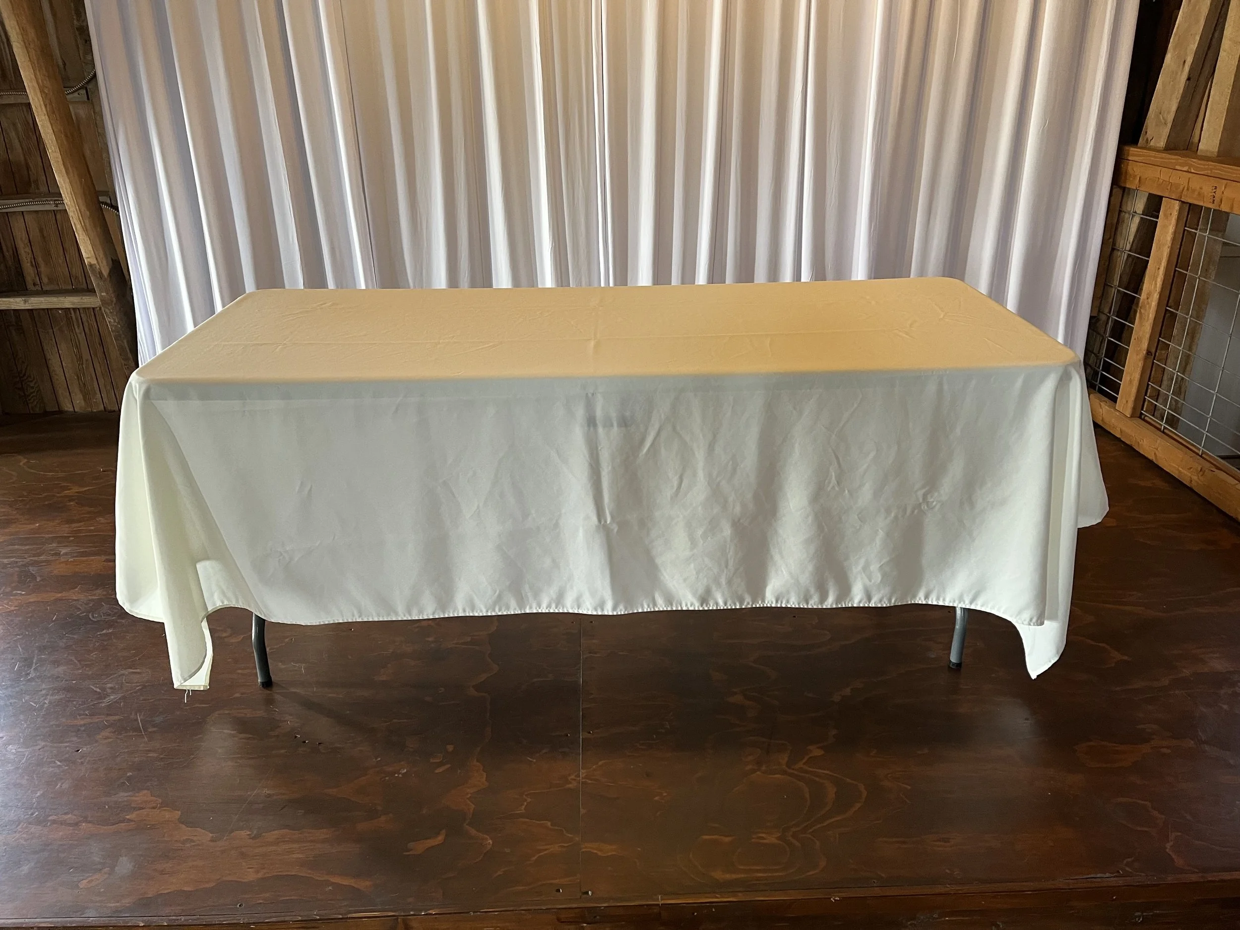 Cream Tablecloth