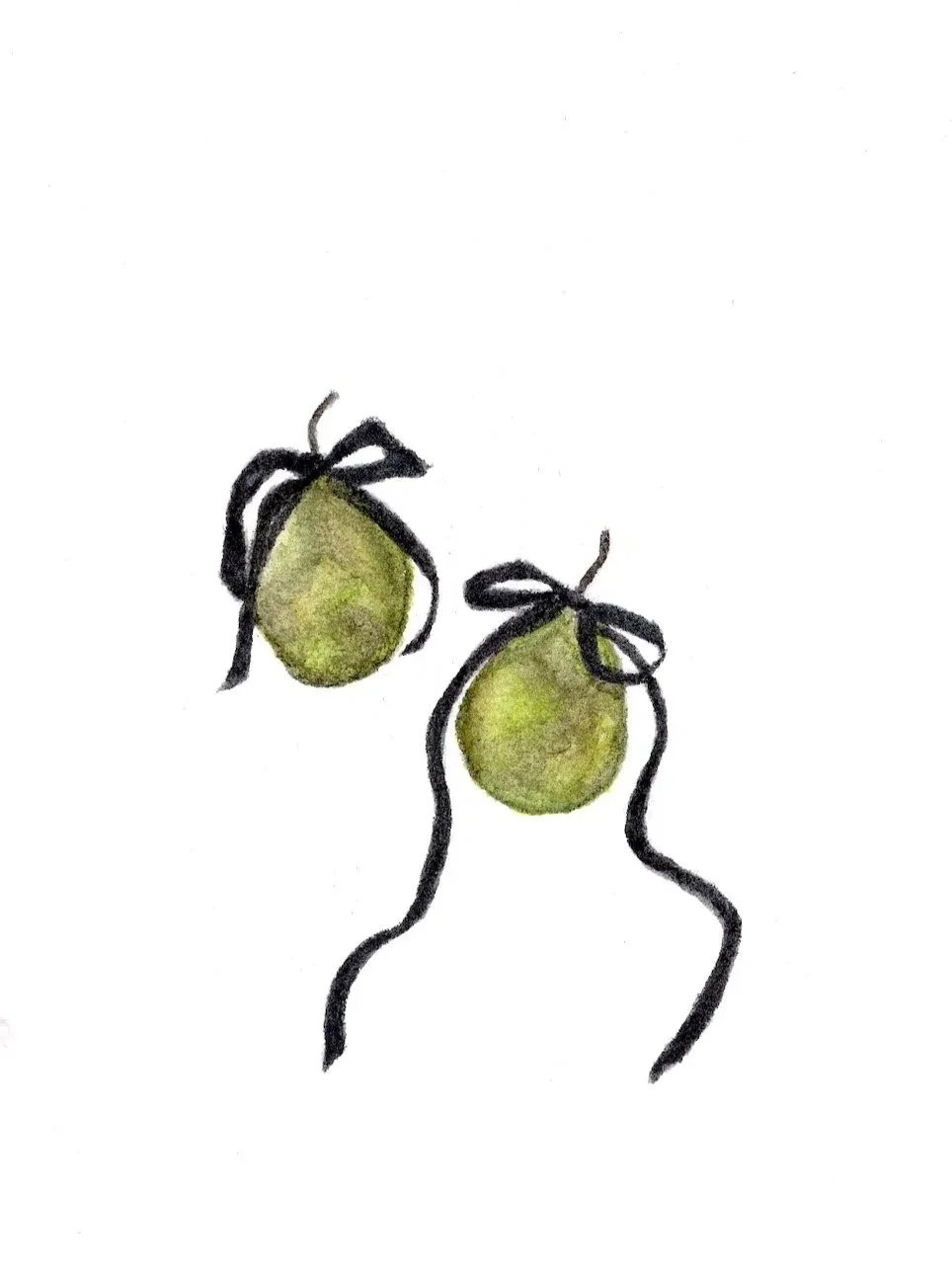 Pears with Bows