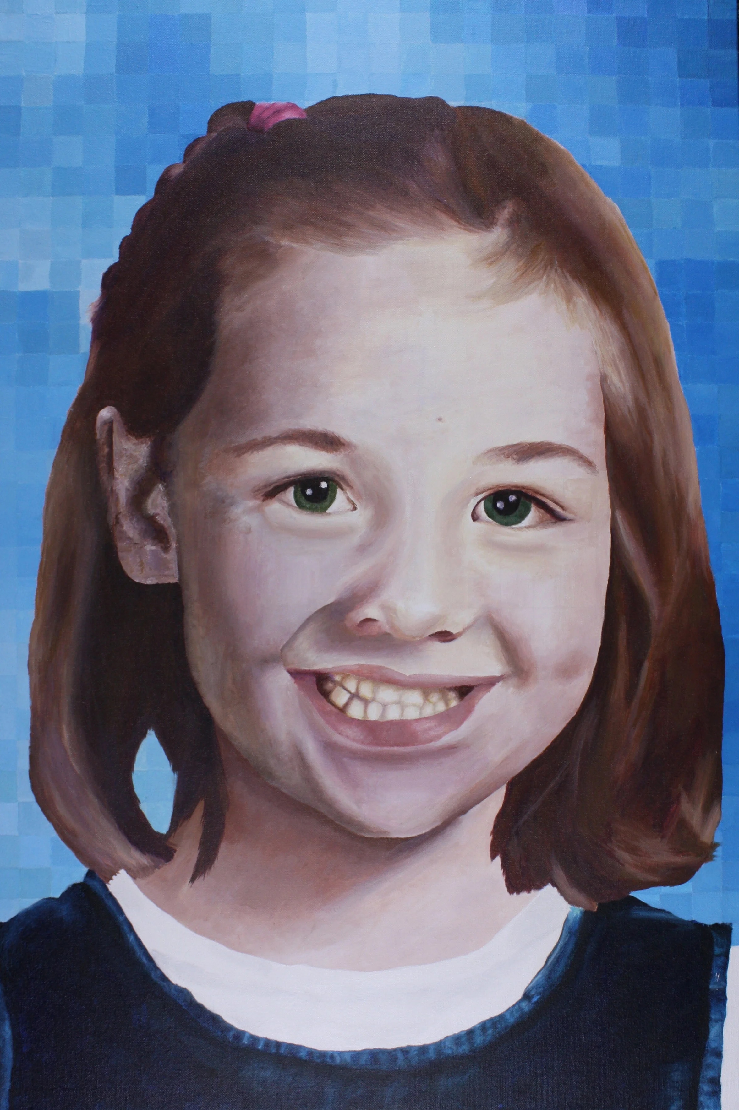   Little Me , 2014, 36 x 24 inches, acrylic on canvas. 