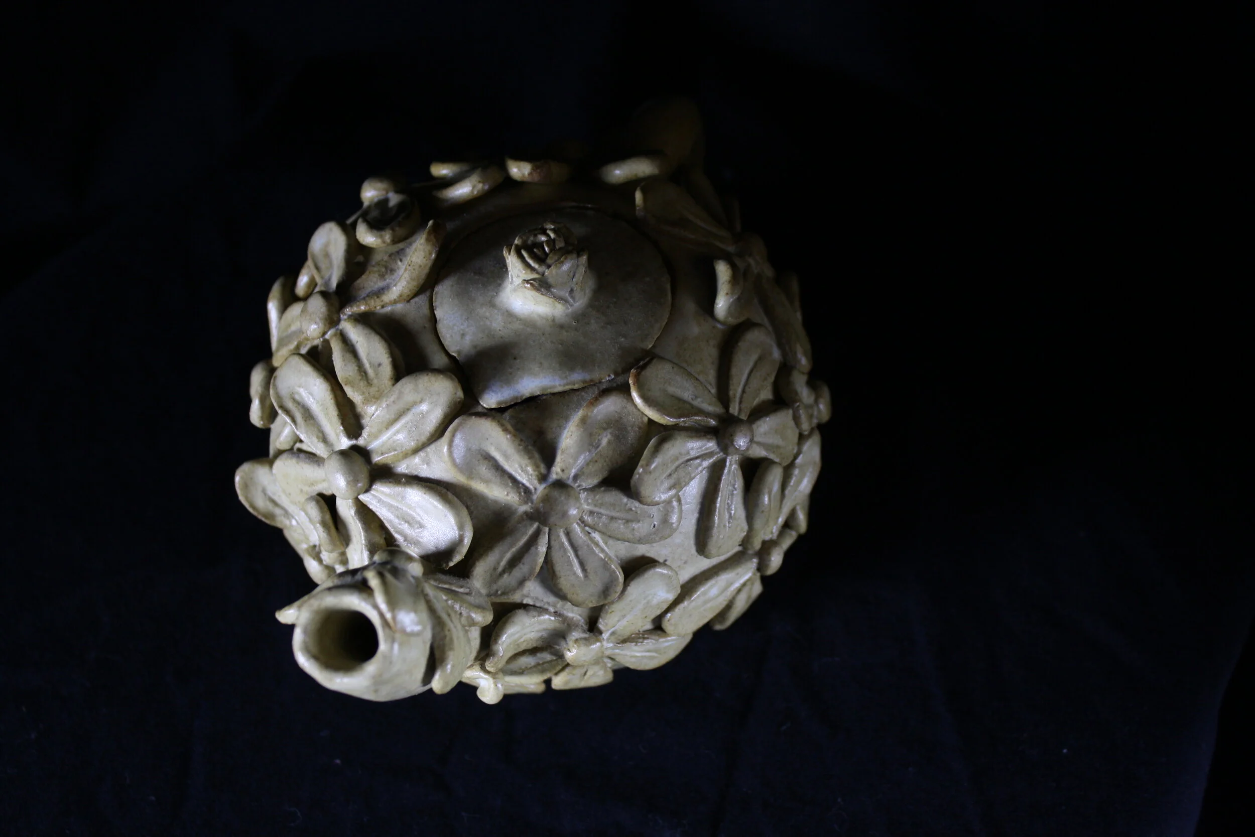   Tea Time,  2015, 5 x 6 inches, ceramic.  