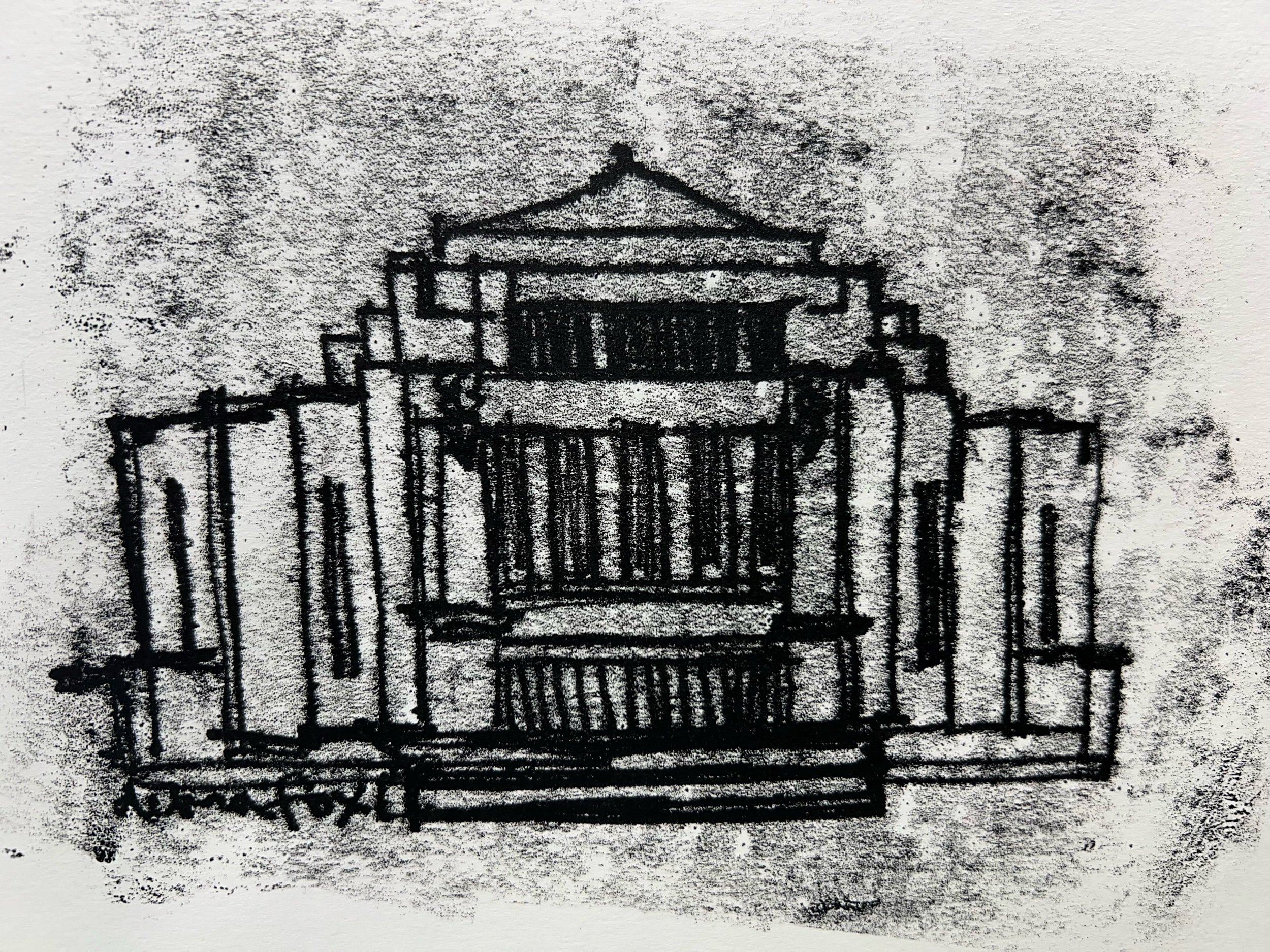 Cardston original monotype 9x12