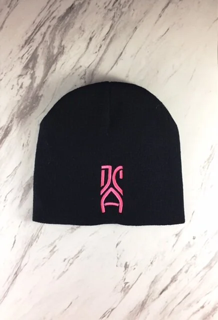 dc sports apparel "drive what moves you" beanie hat