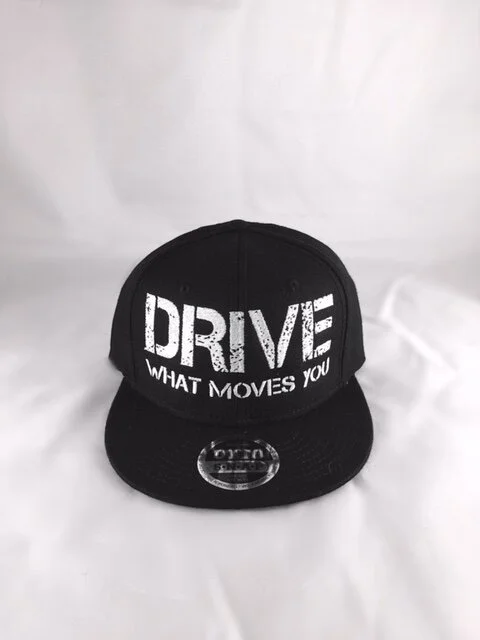 dc sports apparel "drive what moves you" snapback hat