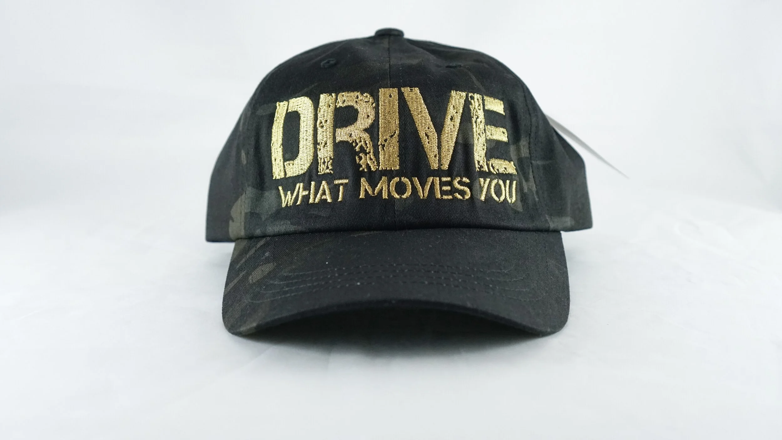 DC Sports Apparel Black CAMO Low Profile Cotton Twill Hat