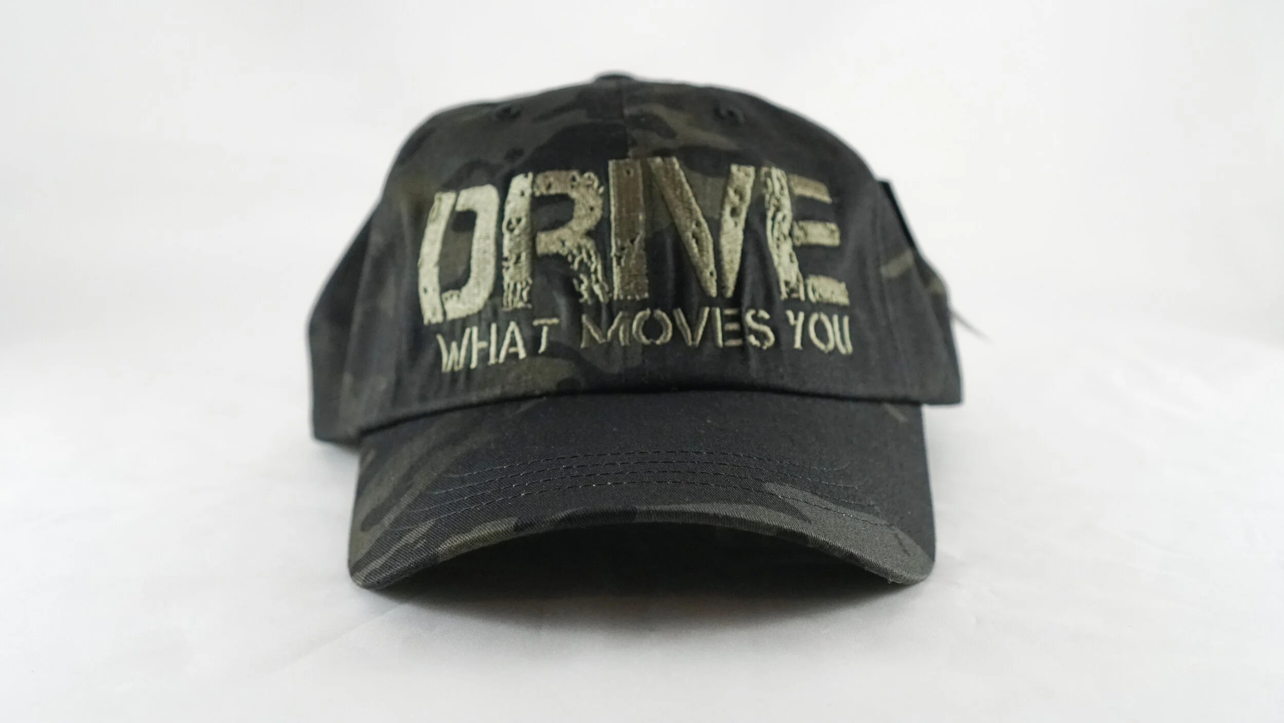 DC Sports Apparel Black CAMO Low Profile Cotton Twill Hat