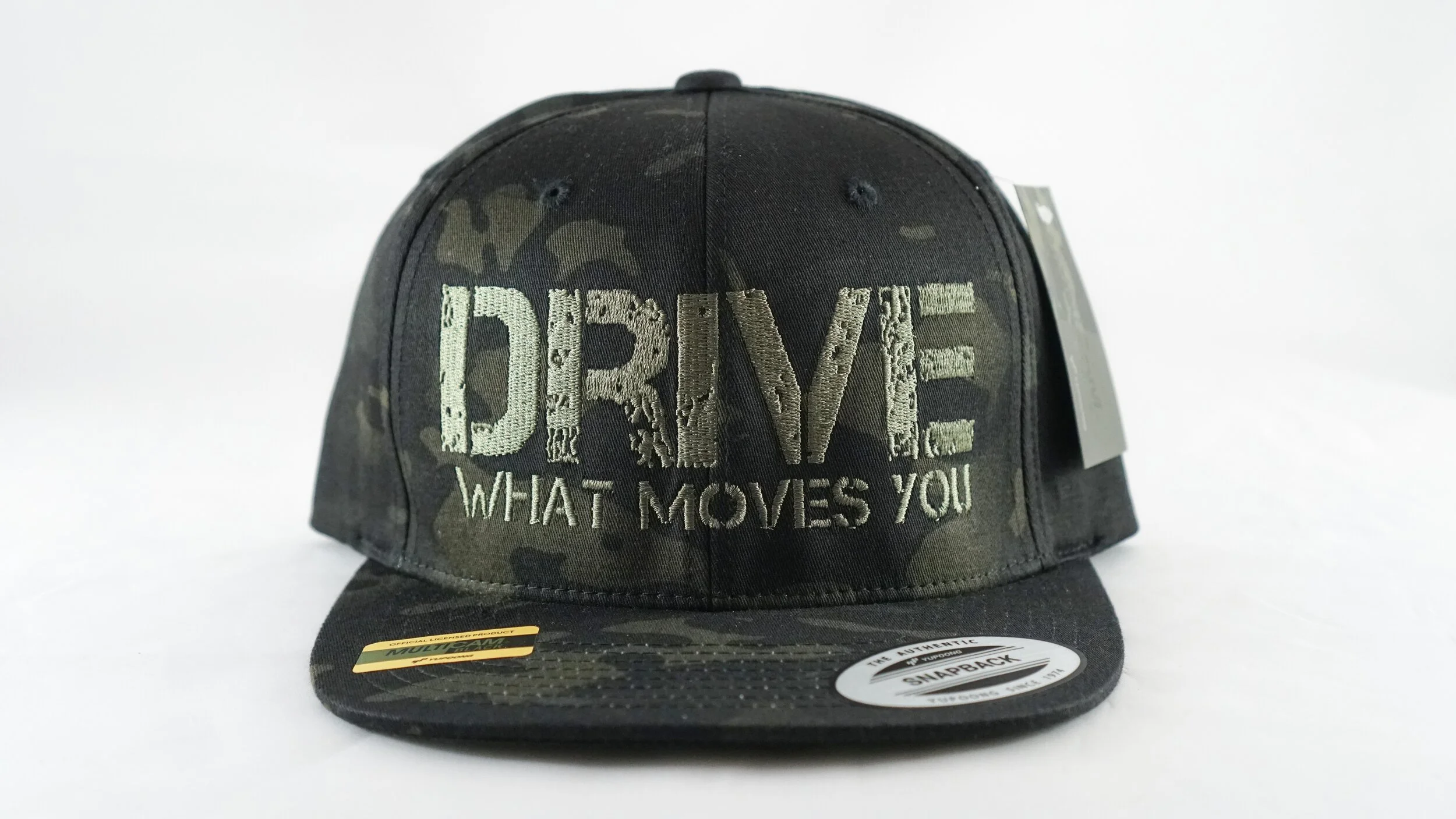 DC Sports Apparel Black CAMO Snapback Hat
