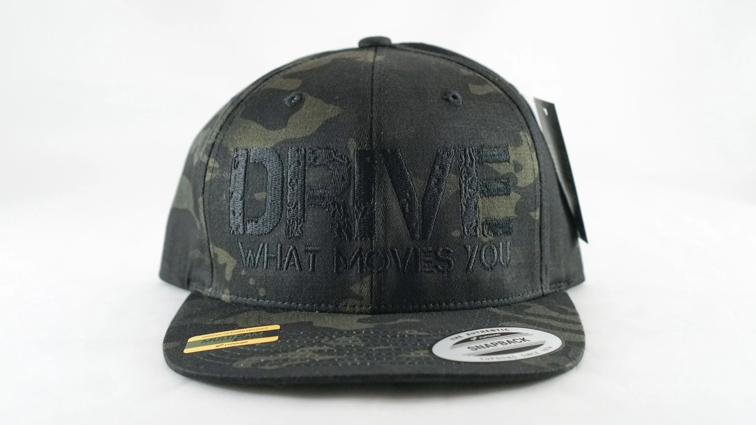 DC Sports Apparel Black CAMO Snapback Hat