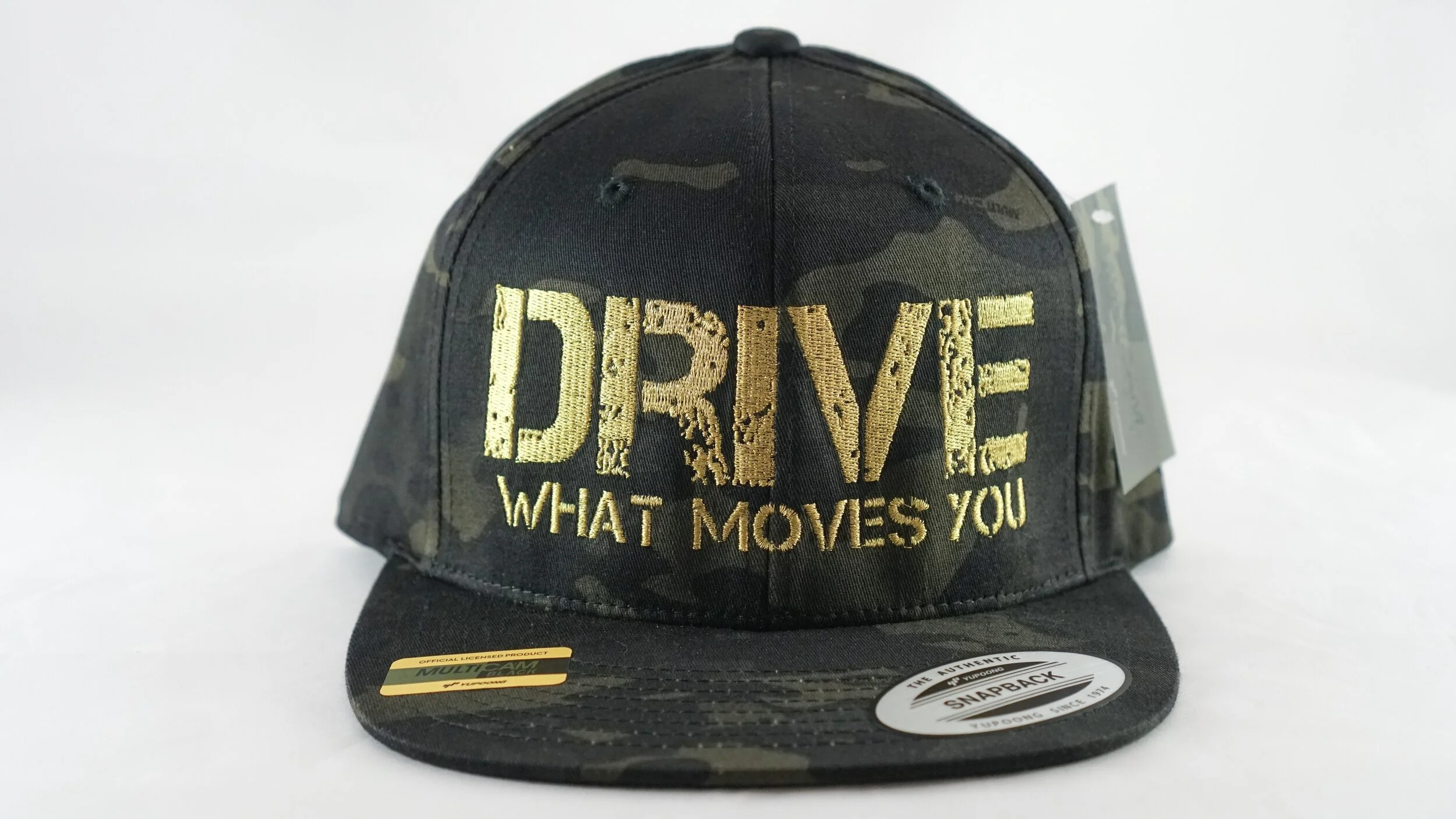 DC Sports Apparel Black CAMO Snapback Hat