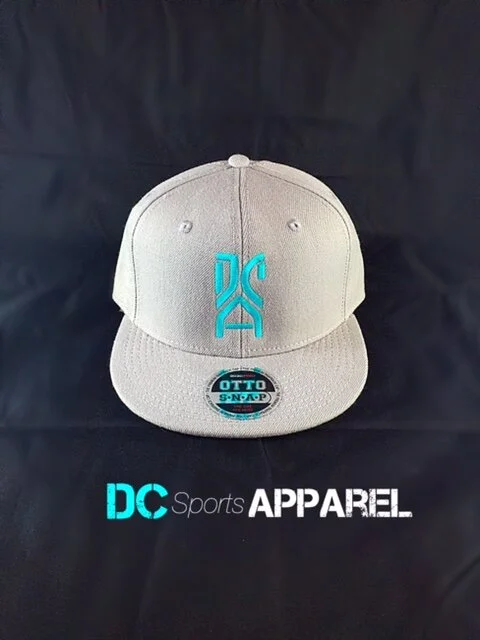 Gray DC Sports Apparel Snapback hat