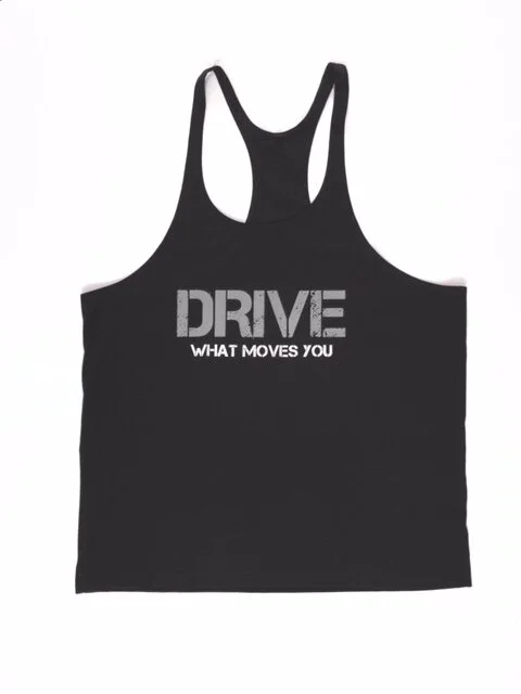 dc sports apparel "Black" stringer tank top