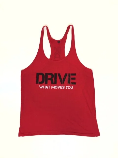 dc sports apparel "Red" stringer tank top
