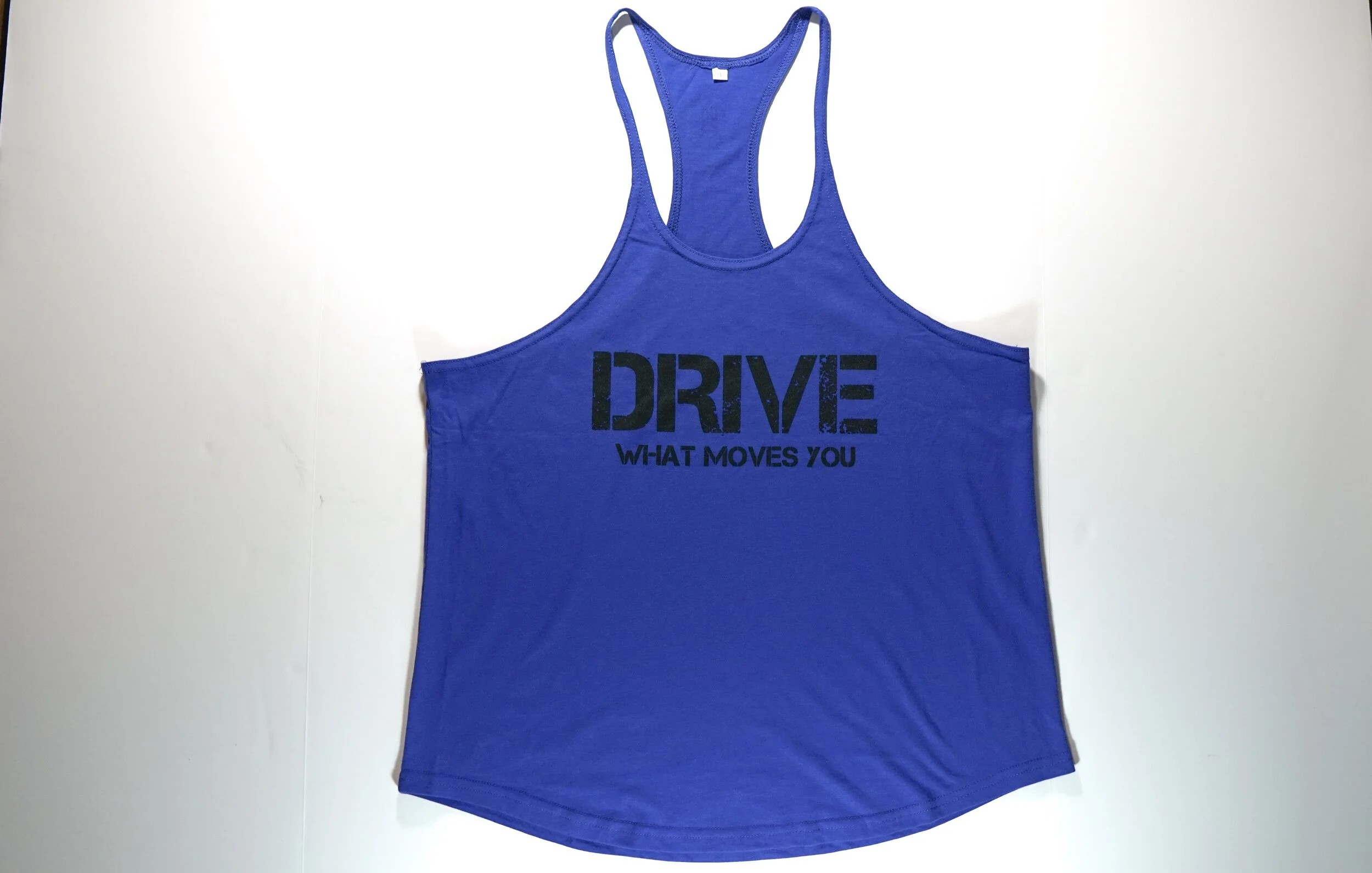 dc sports apparel "ROYAL BLUE" stringer tank top