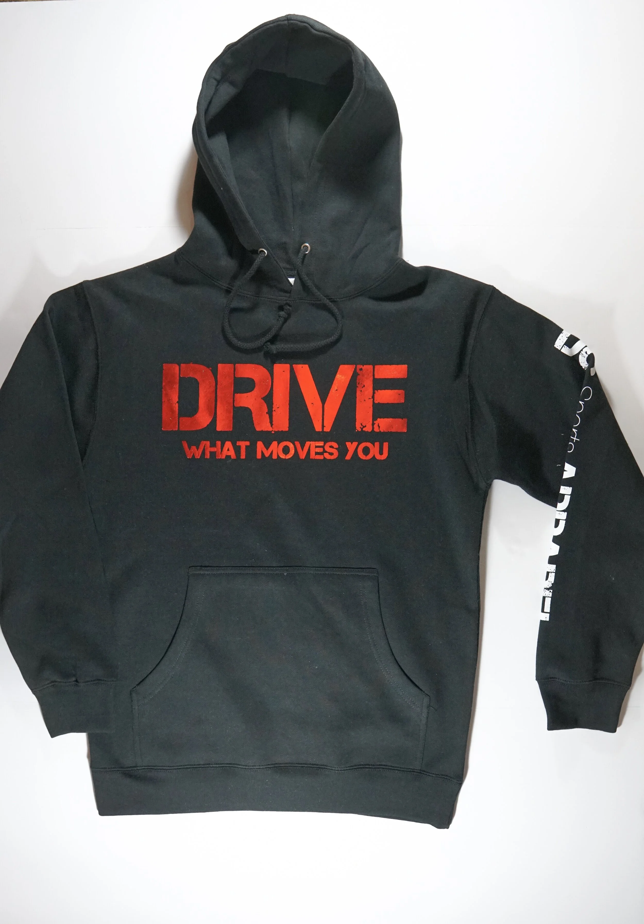 dc sports apparel "RED CHROME " logo pullover hoodie