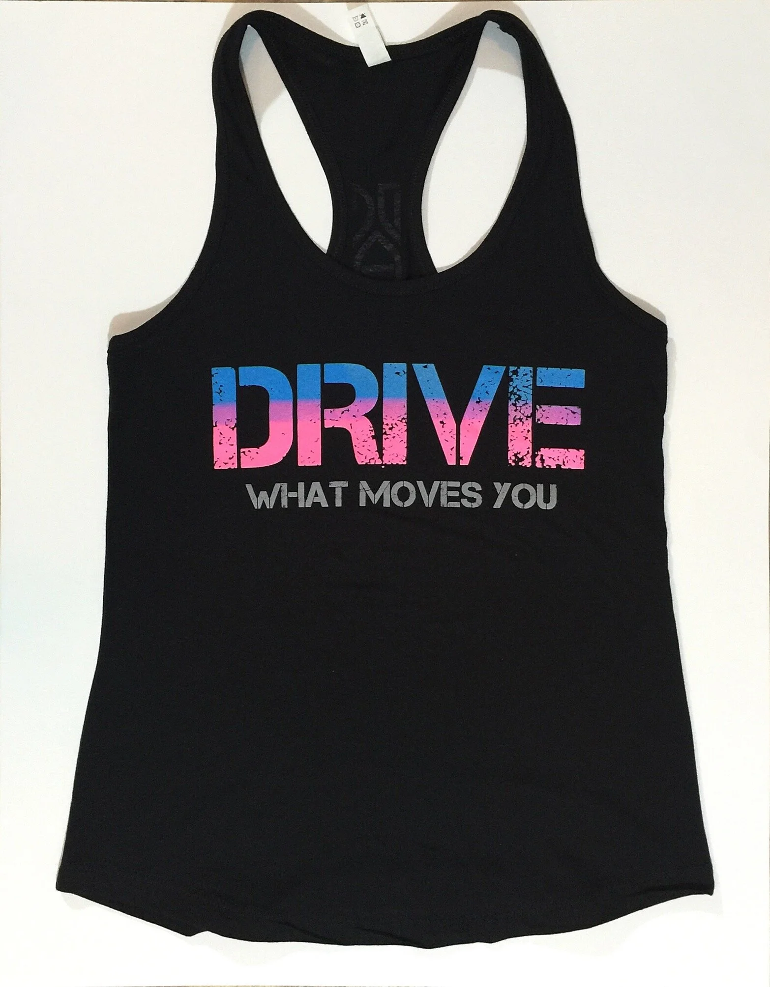 DC Sports Apparel Women's Black "racerback" tank top