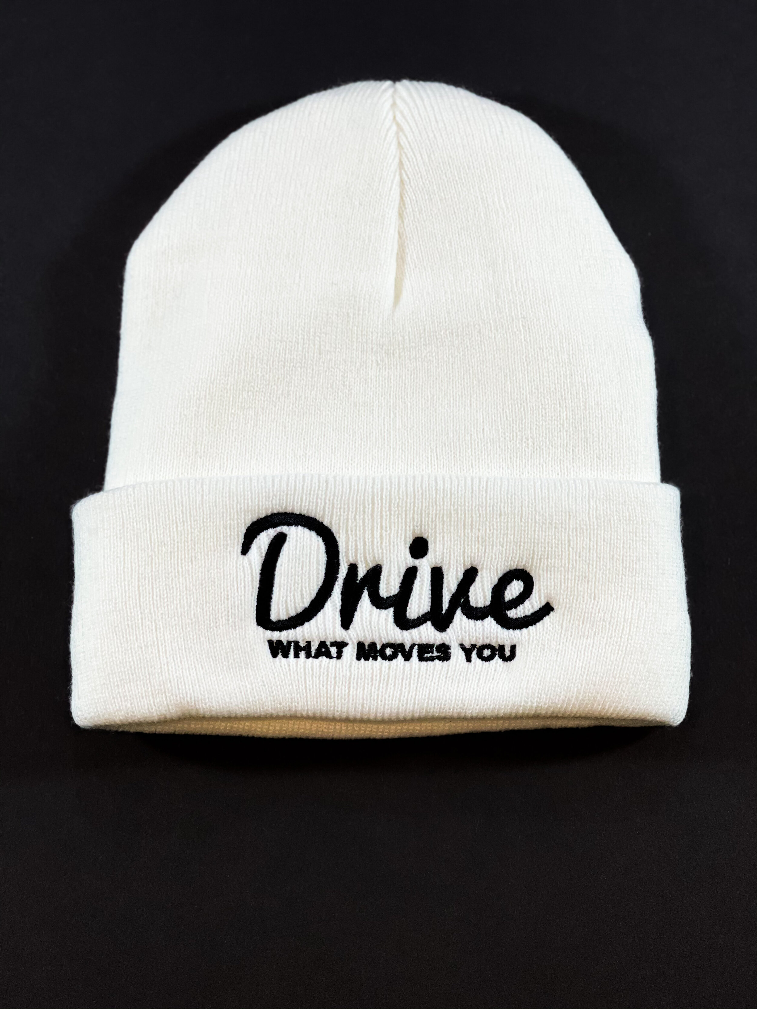 DC Sports Apparel WHITE “Fleeced/Lined” Beanie Hat 