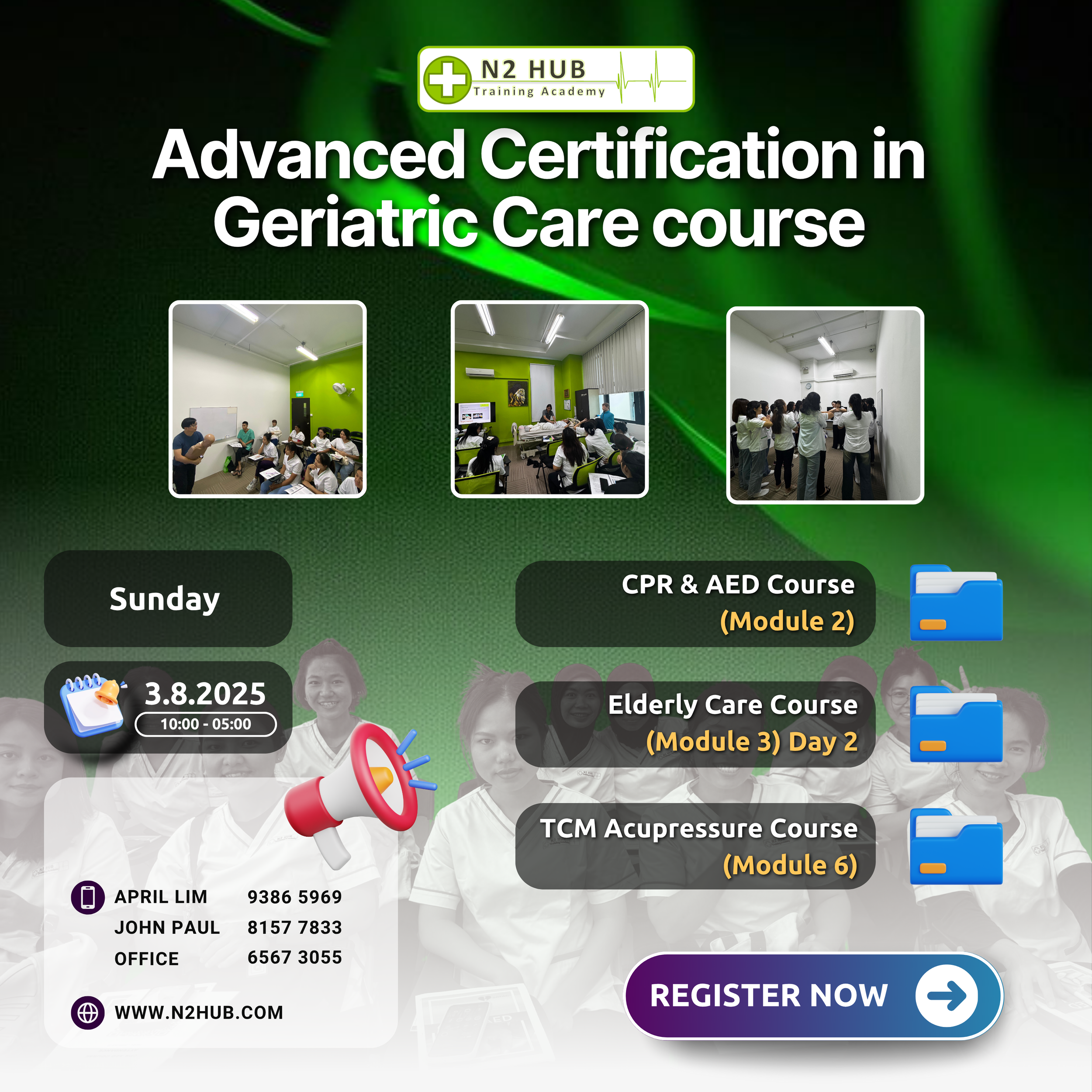 Advanced Certification in Geriatric Care