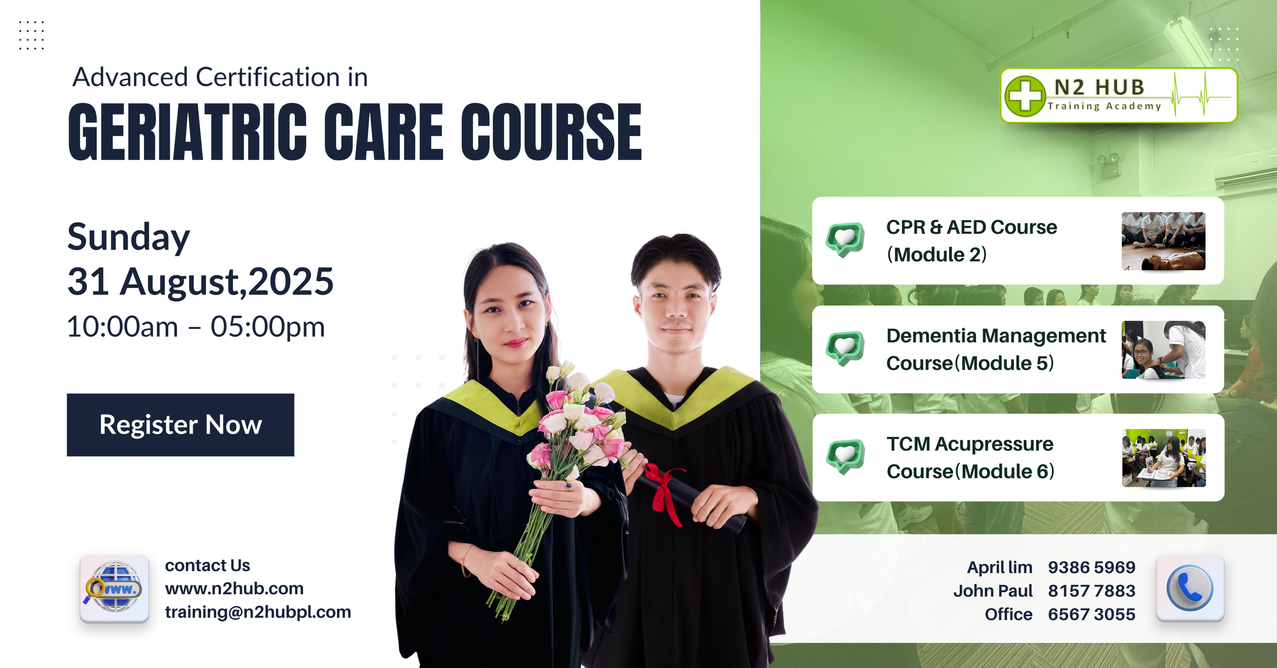 Advanced Certification in Geriatric Care