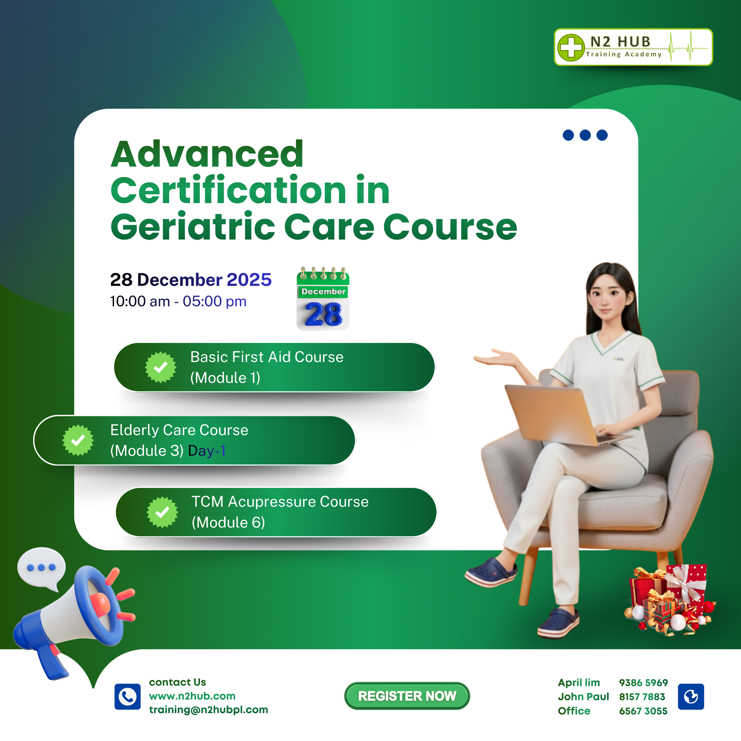 Advanced Caregiver Course on Diabetes Mellitus Management
