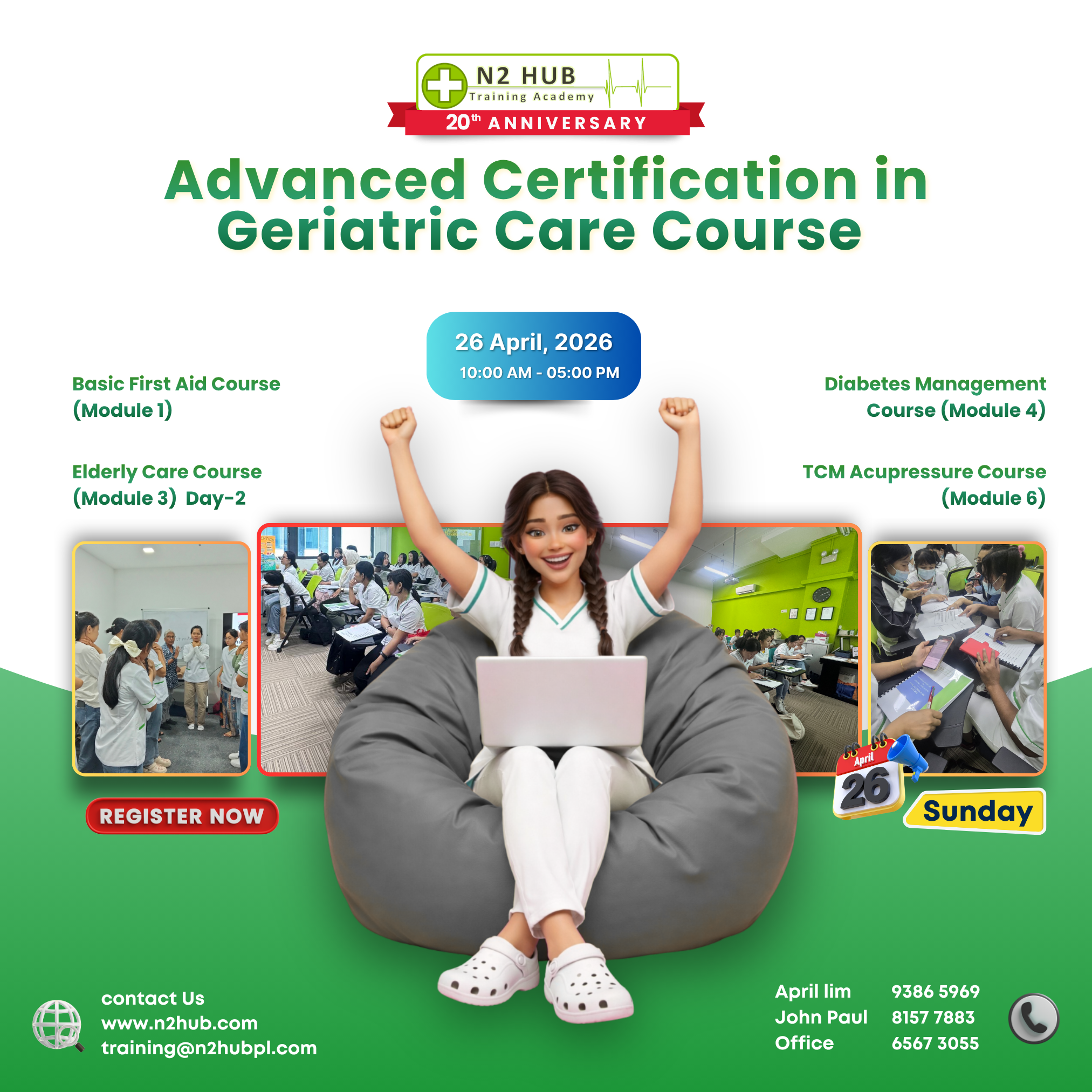 Advanced Certification in Geriatric Care