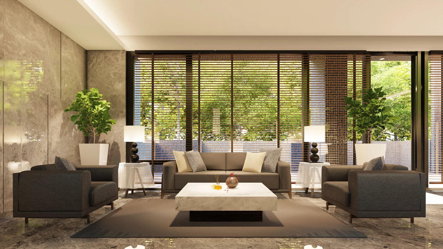 大廳3D模擬示意