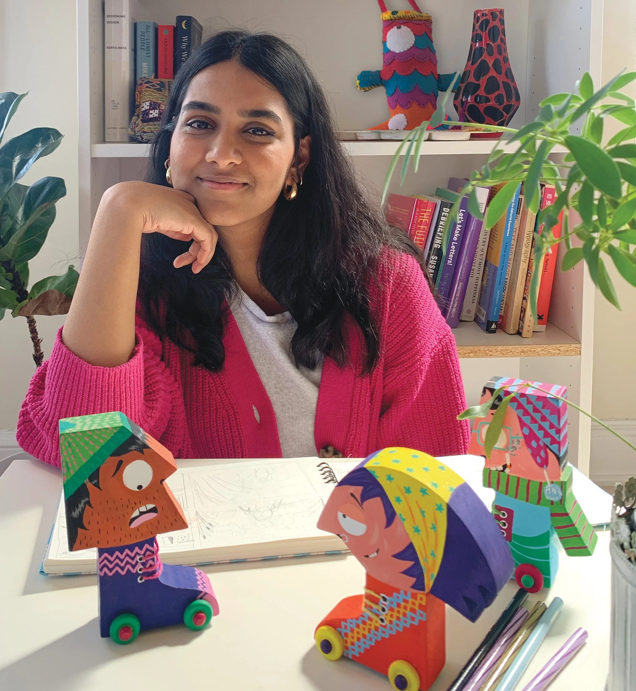 Aarohi Bansal, illustrator of A to Z Love Letters to You