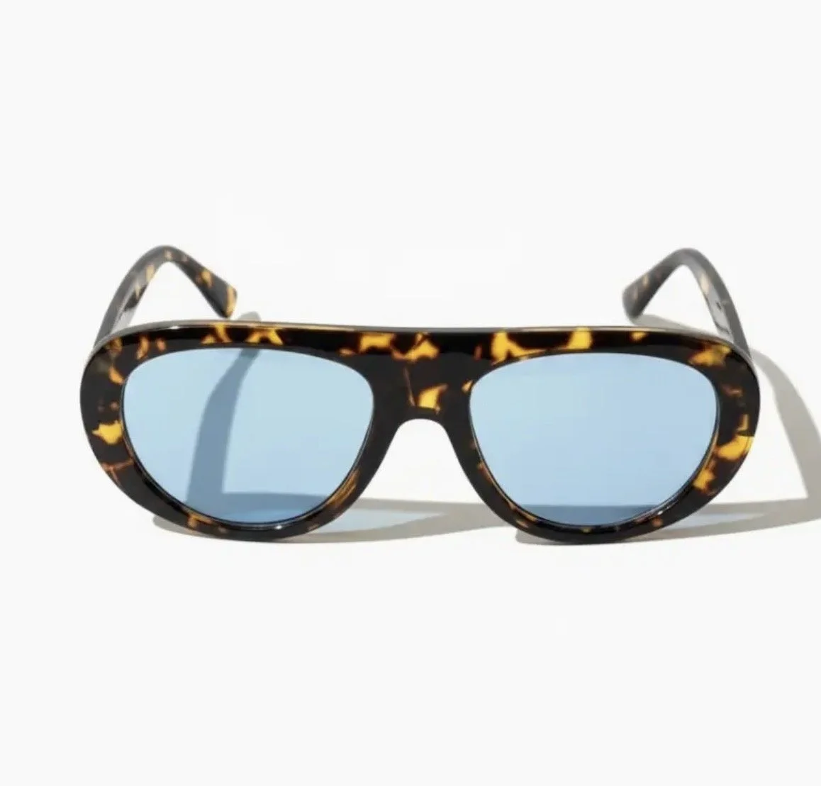 Tortoise Visor Sunglasses