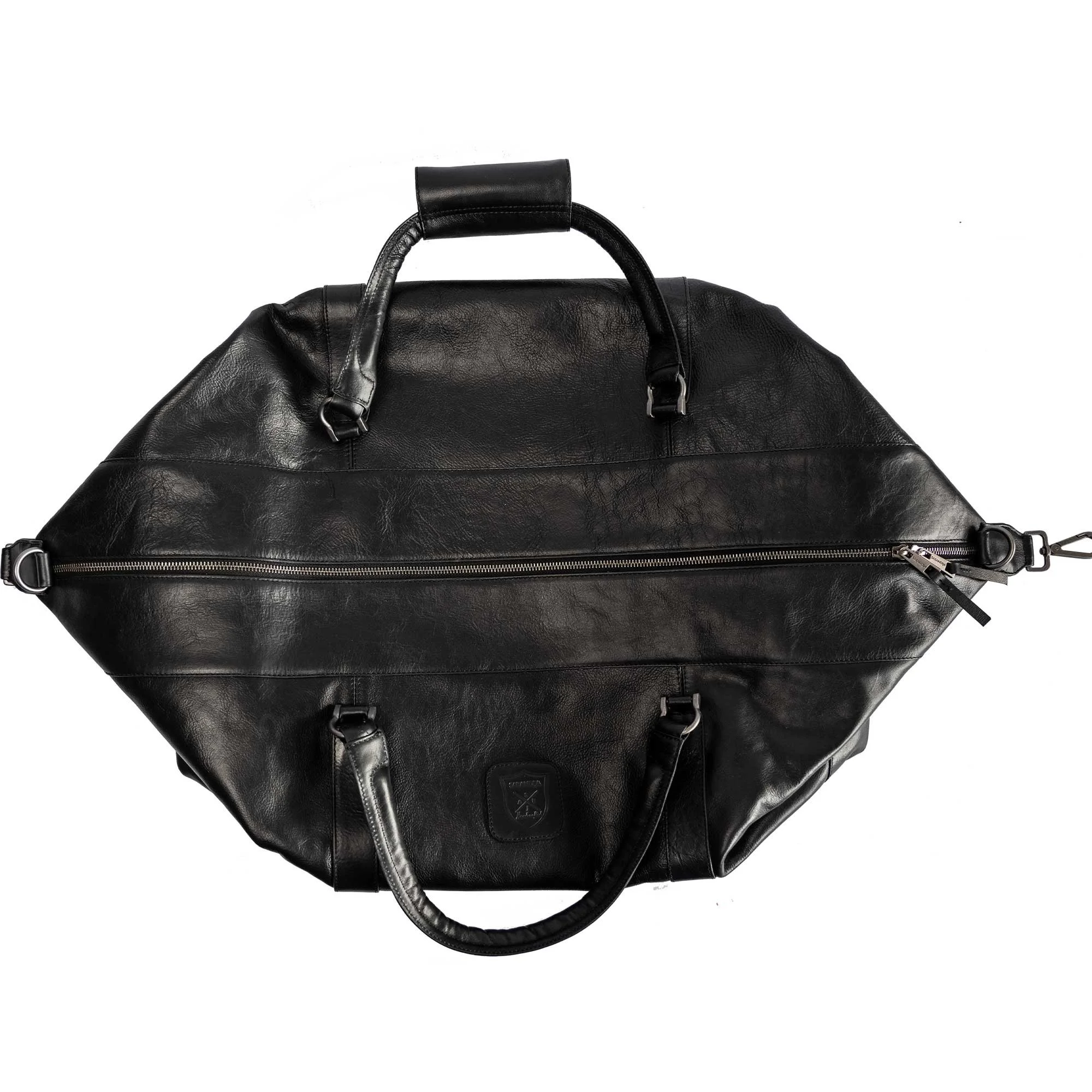 Weekend Leather Duffle Travel Bag