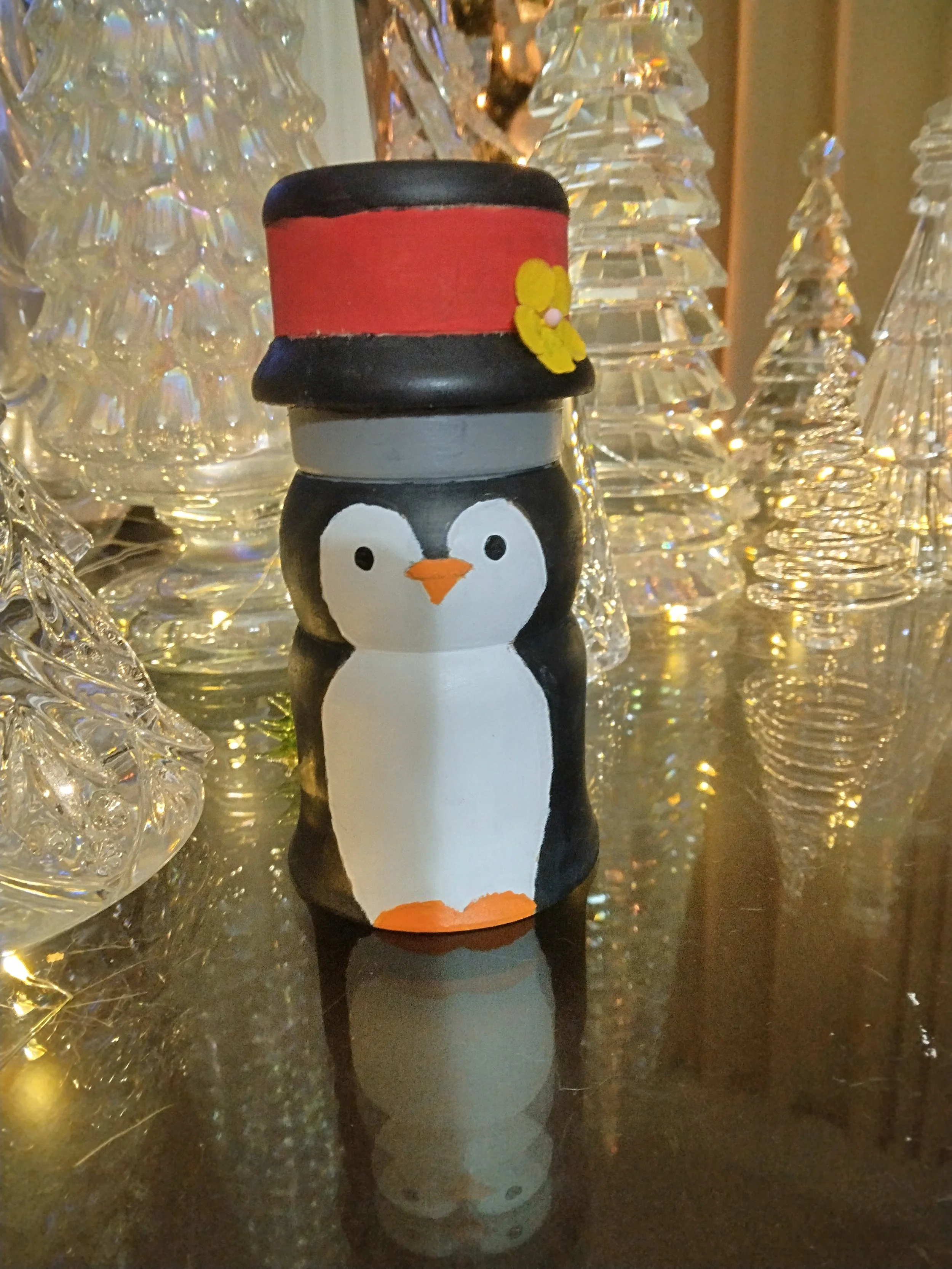 Popper Penguin Snowman